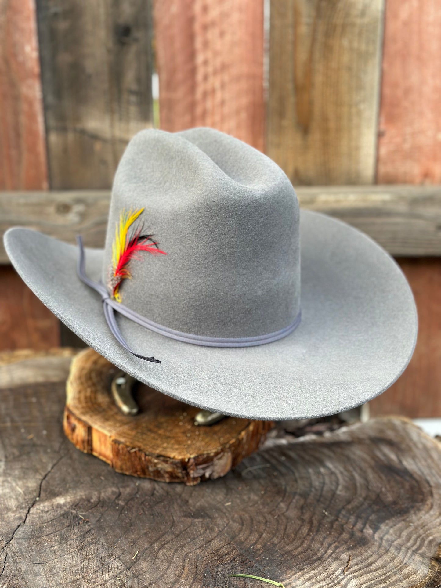 Laredo Wool Felt Hat Sinaloa Style Crown Charcoal