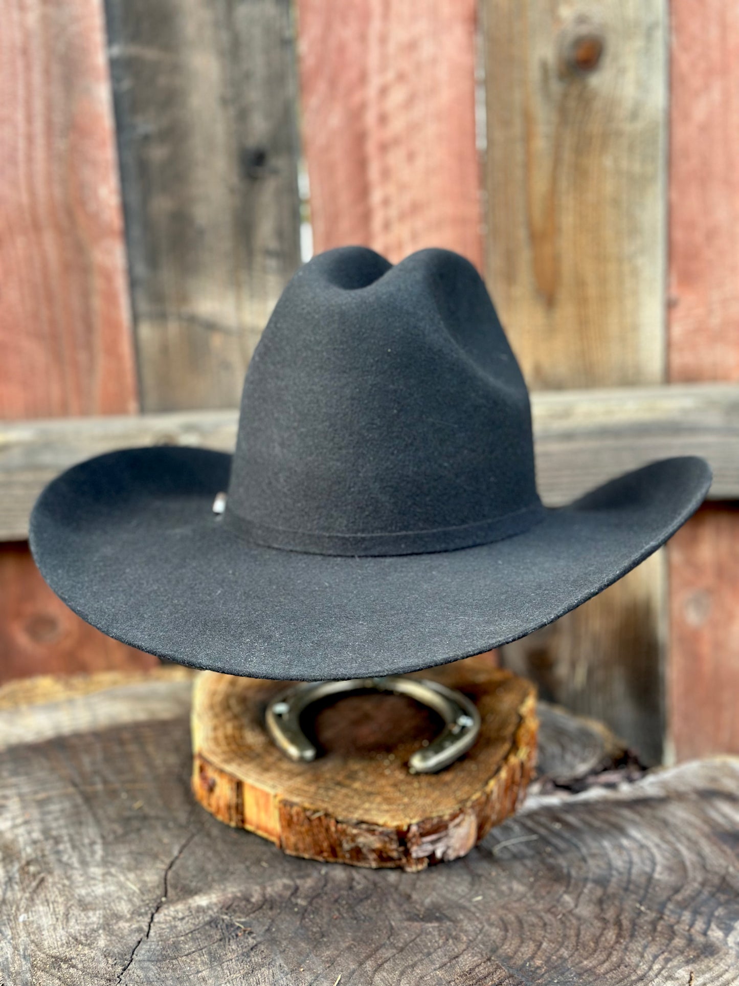 Laredo Wool Felt Hat Sonora Crown Black