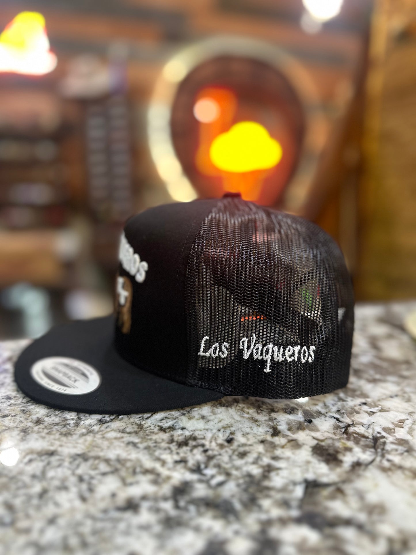 Los Vaqueros Bushwacker Snapback Black