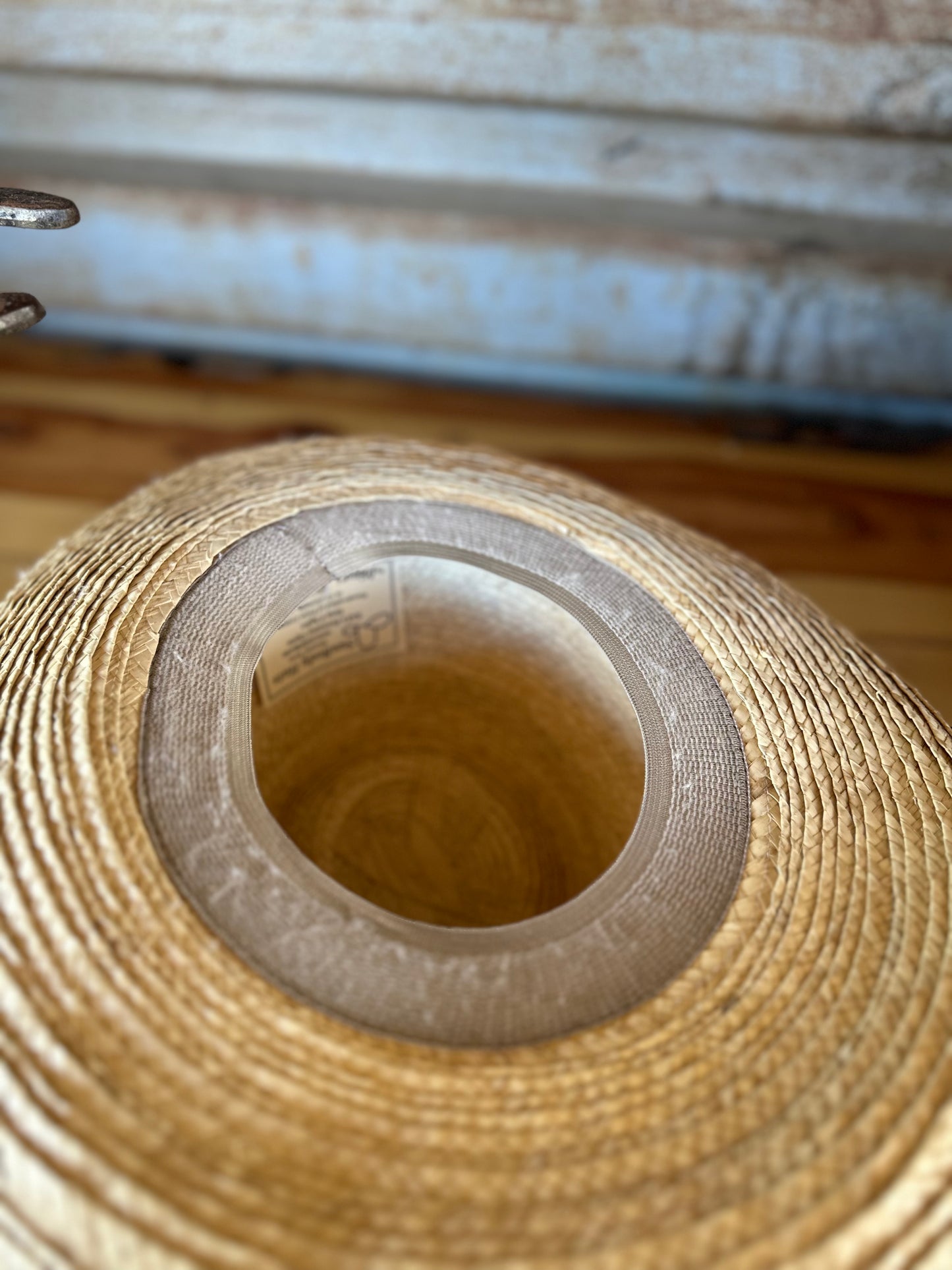 SunBody Hats Kid's Guatemala Open Crown Palm Leaf Hat Regular Crown Tan