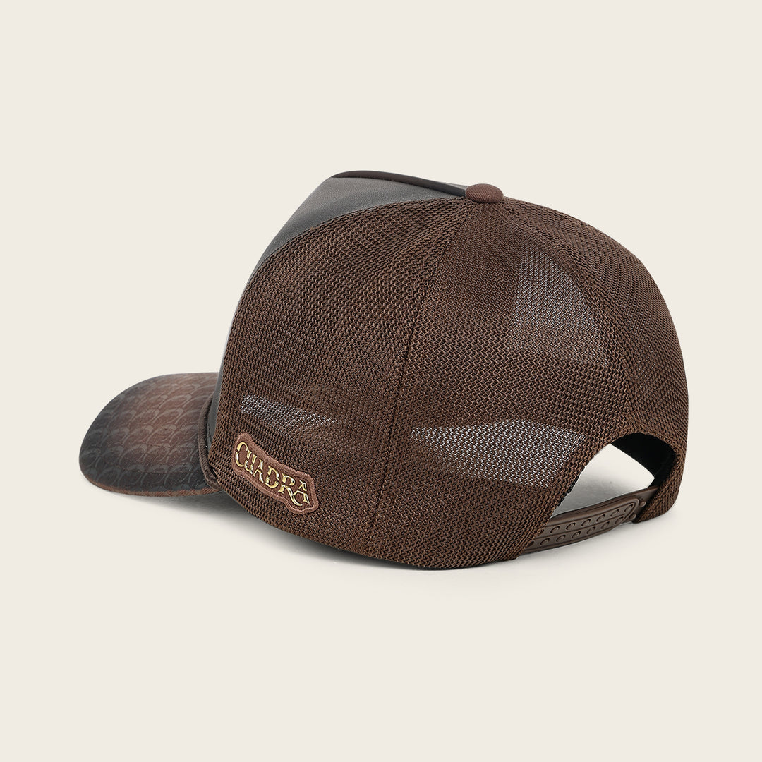 Cuadra Brown Fuscus Cap Snapback