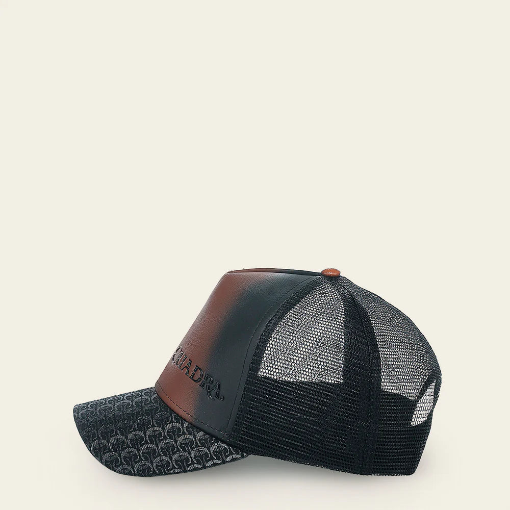 Cuadra Brown Alligator Inspiration Cap Snapback CC121