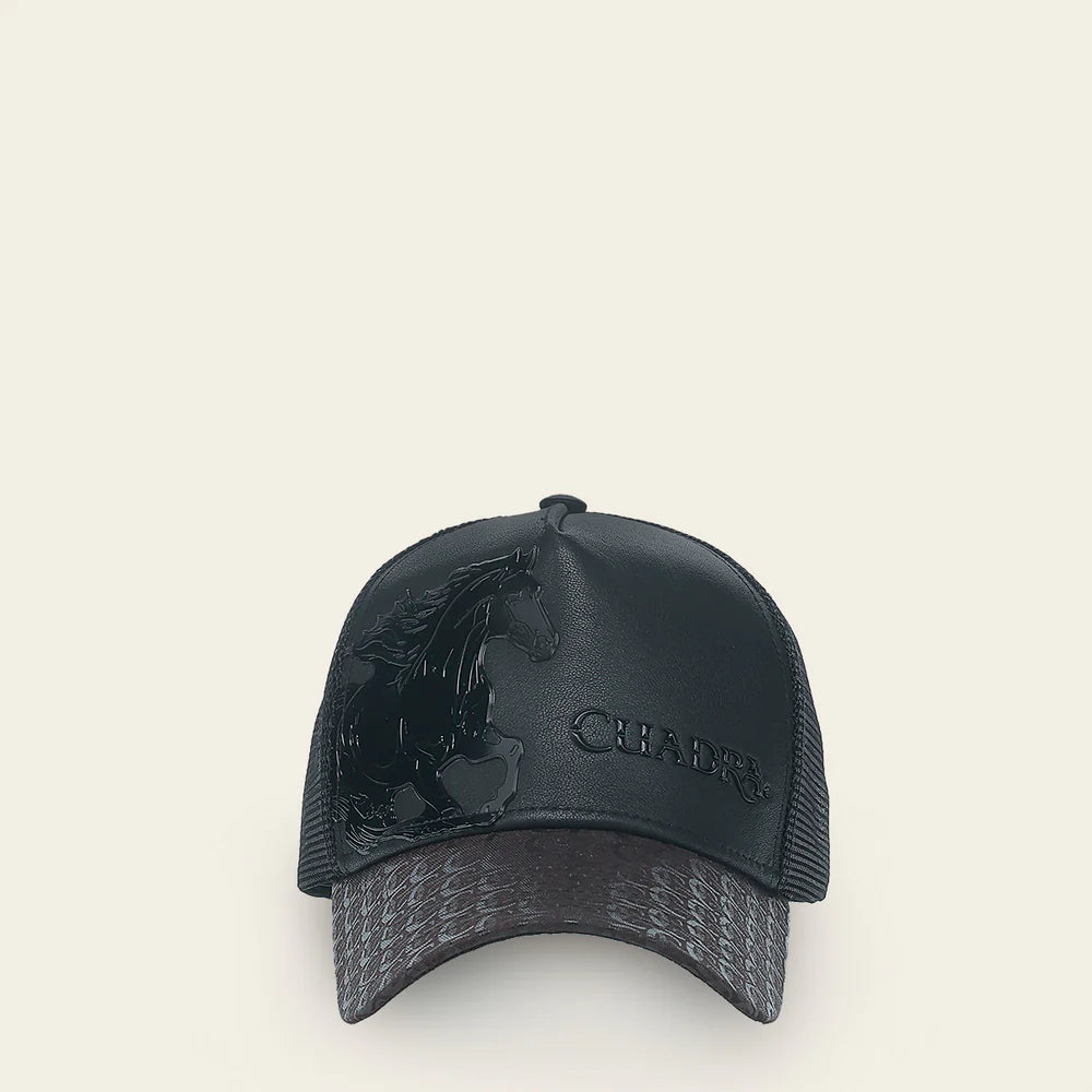 Cuadra Dark Brown Horse Inspiration Cap Snapback CC120