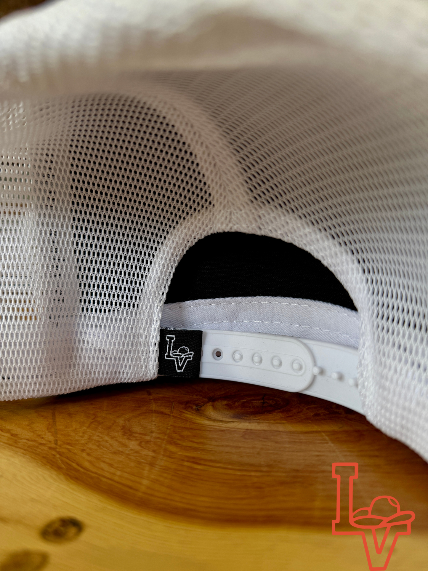 Los Vaqueros LV Rope Sombrerito Snapback Black/White