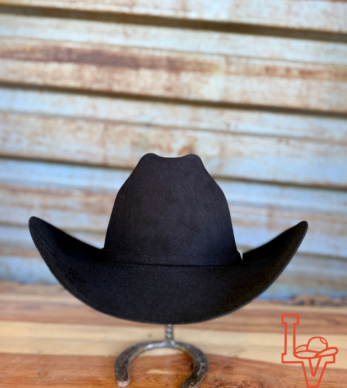 Stetson El Patron 48 Premier 30x Cowboy Felt Hat Regular Crown Black