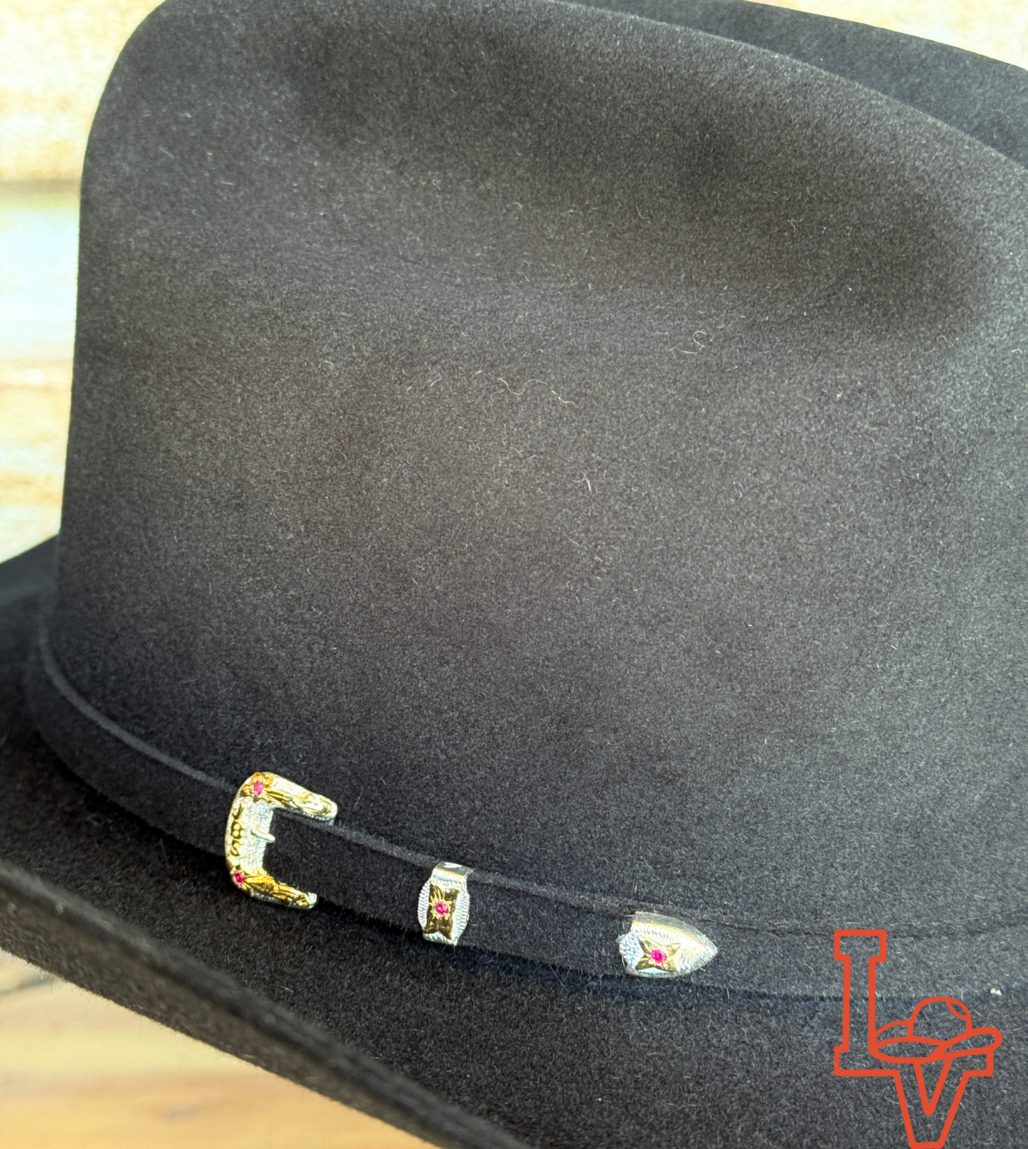 Stetson El Patron 48 Premier 30x Cowboy Felt Hat Regular Crown Black