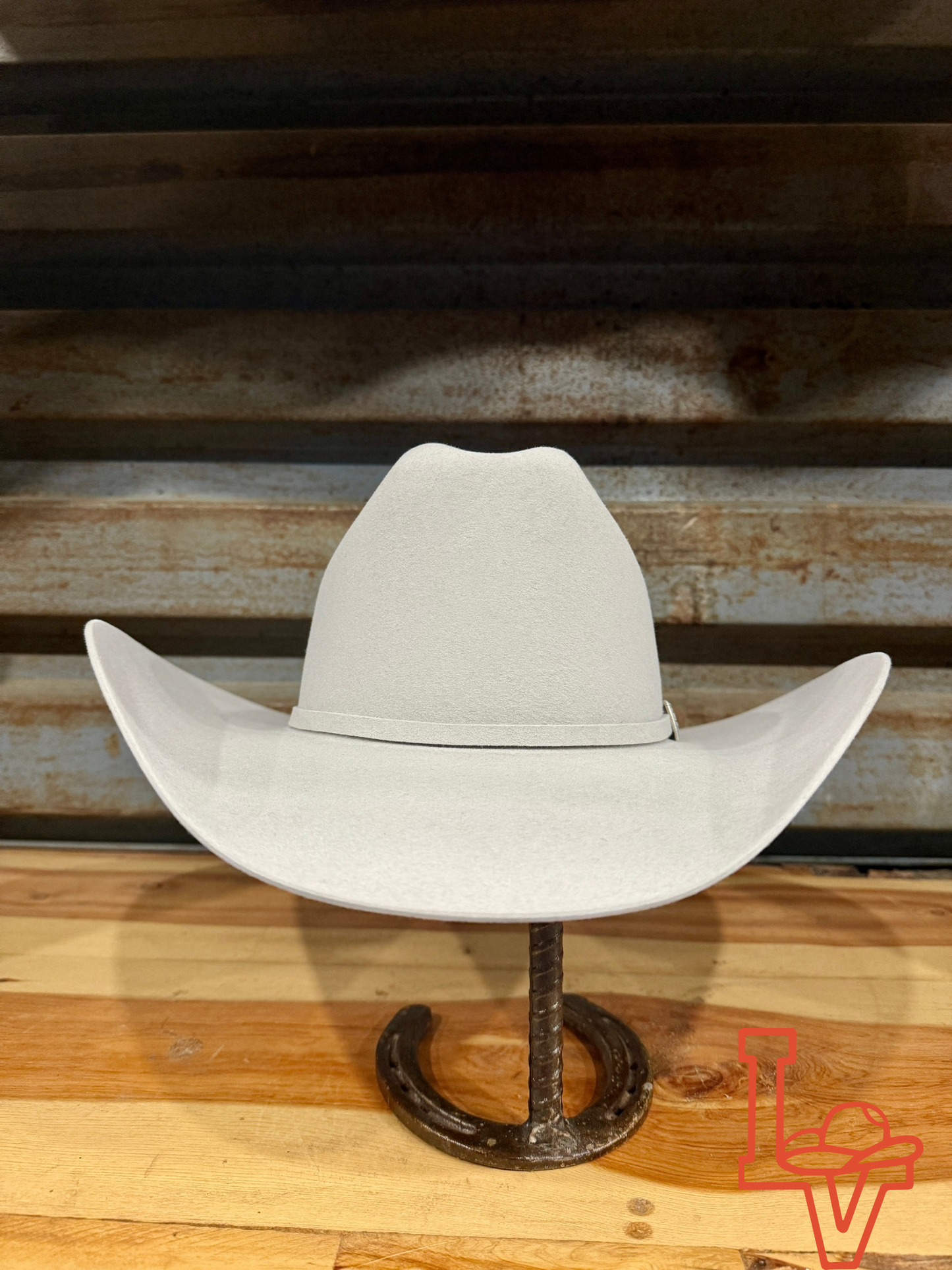 Stetson Skyline 6x Cowboy Felt Hat Silver Grey