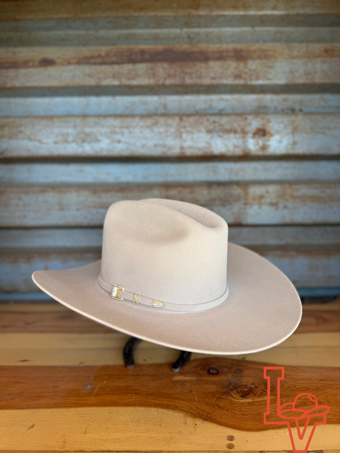 Stetson 6x Guadalupana Felt Cowboy Hat Regular Crown Silverbelly