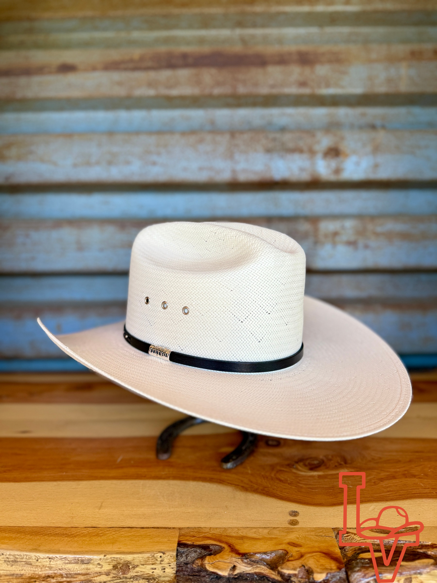 Stetson Hagerman 10x Straw Cowboy Hat Natural
