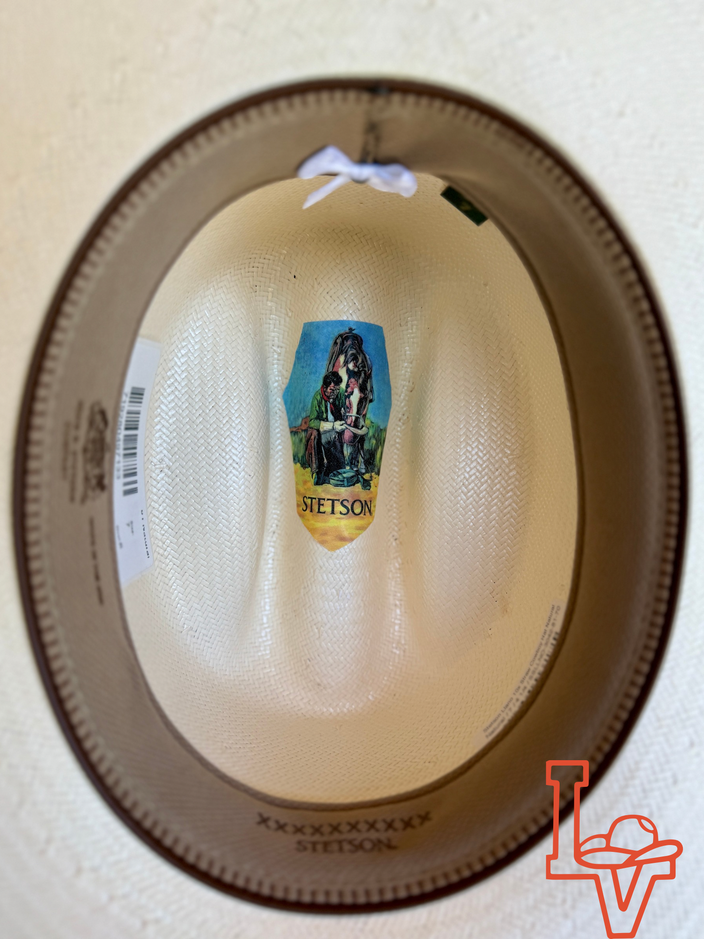Stetson Llano 10x Straw Cowboy Hat Natural
