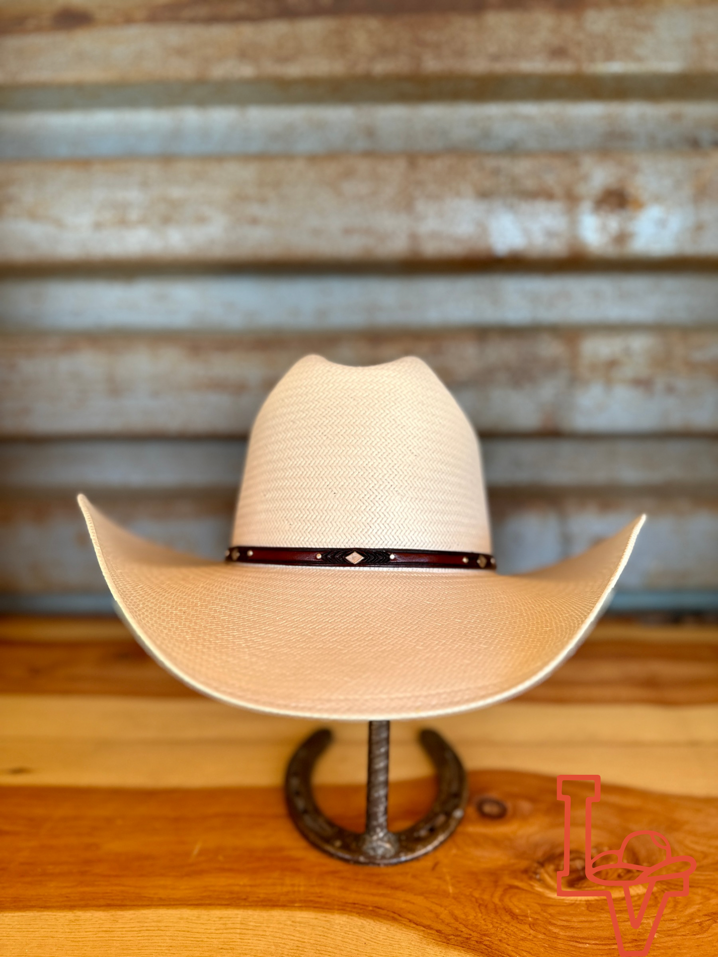 Resistol 10x Palo Duro N Cowboy Straw Hat Natural