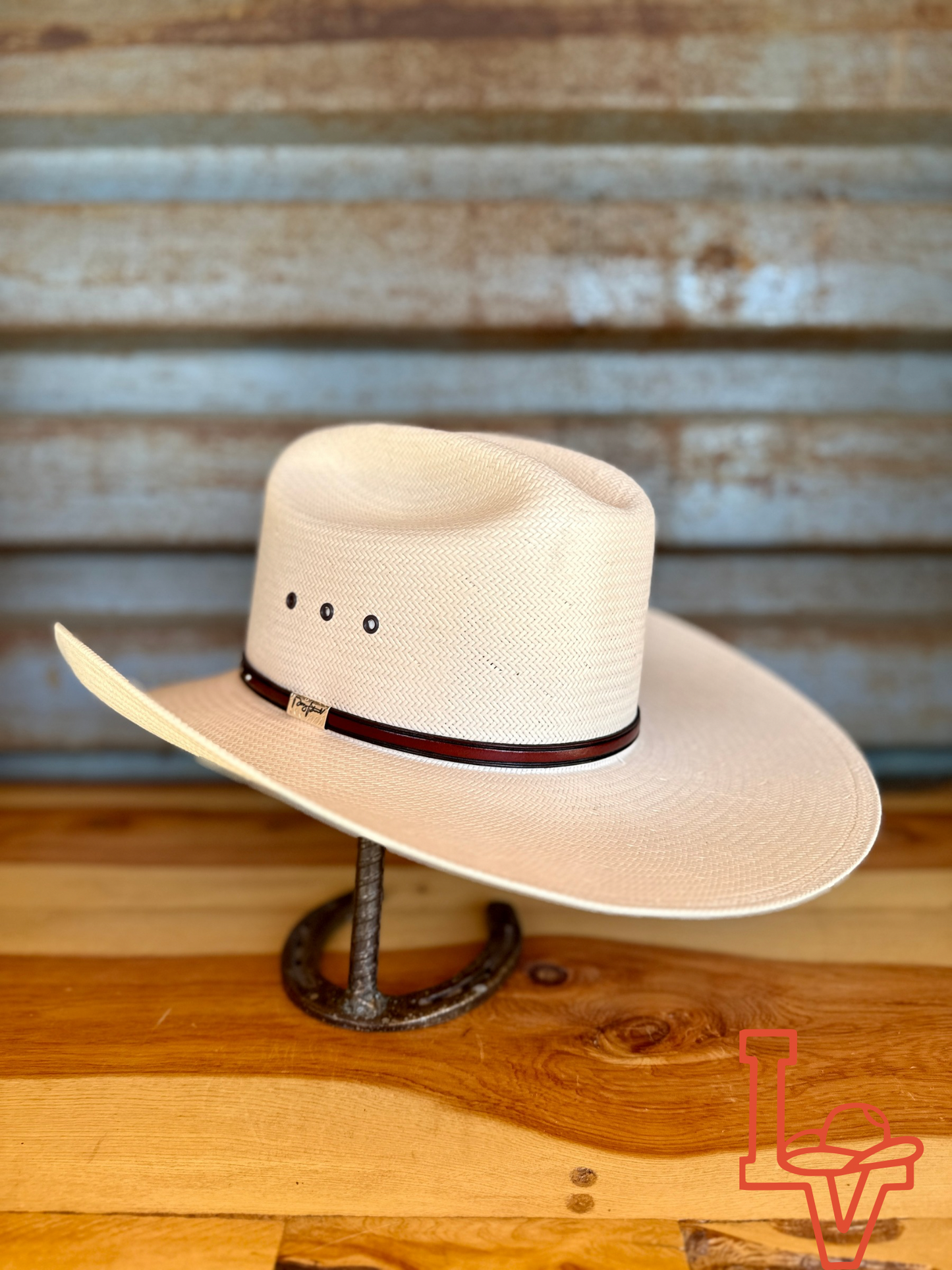 Resistol 10x Palo Duro N Cowboy Straw Hat Natural