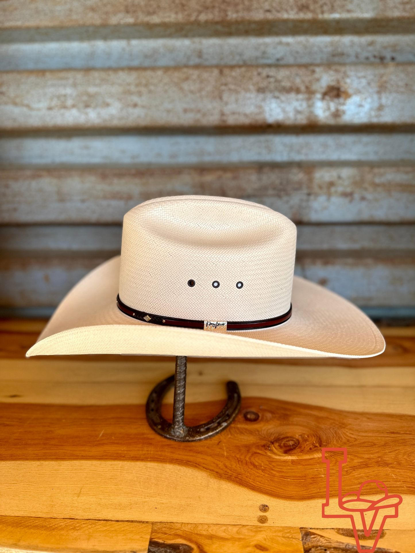 Resistol 10x Palo Duro N Cowboy Straw Hat Natural