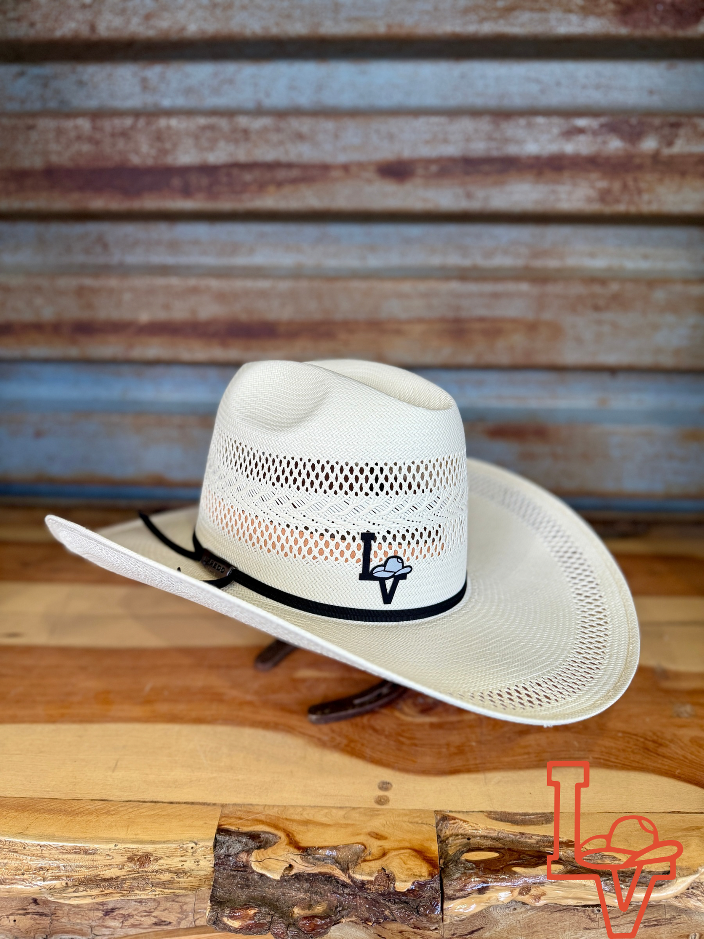 Laredo Straw Hat Regular Snow Drift White