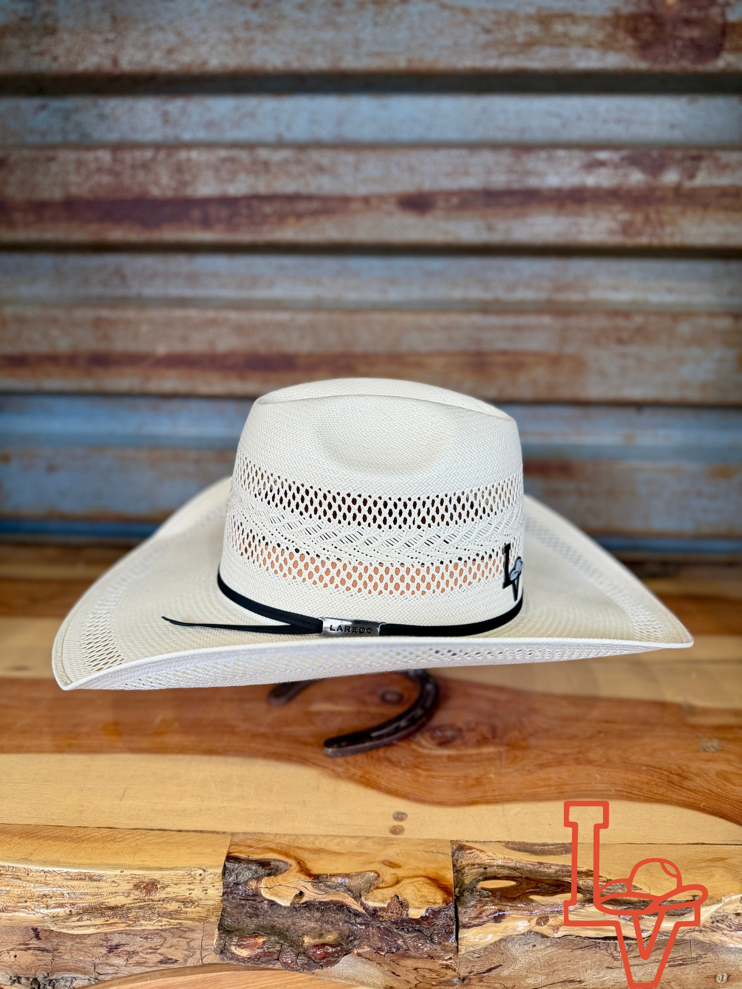 Laredo Straw Hat Regular Snow Drift White