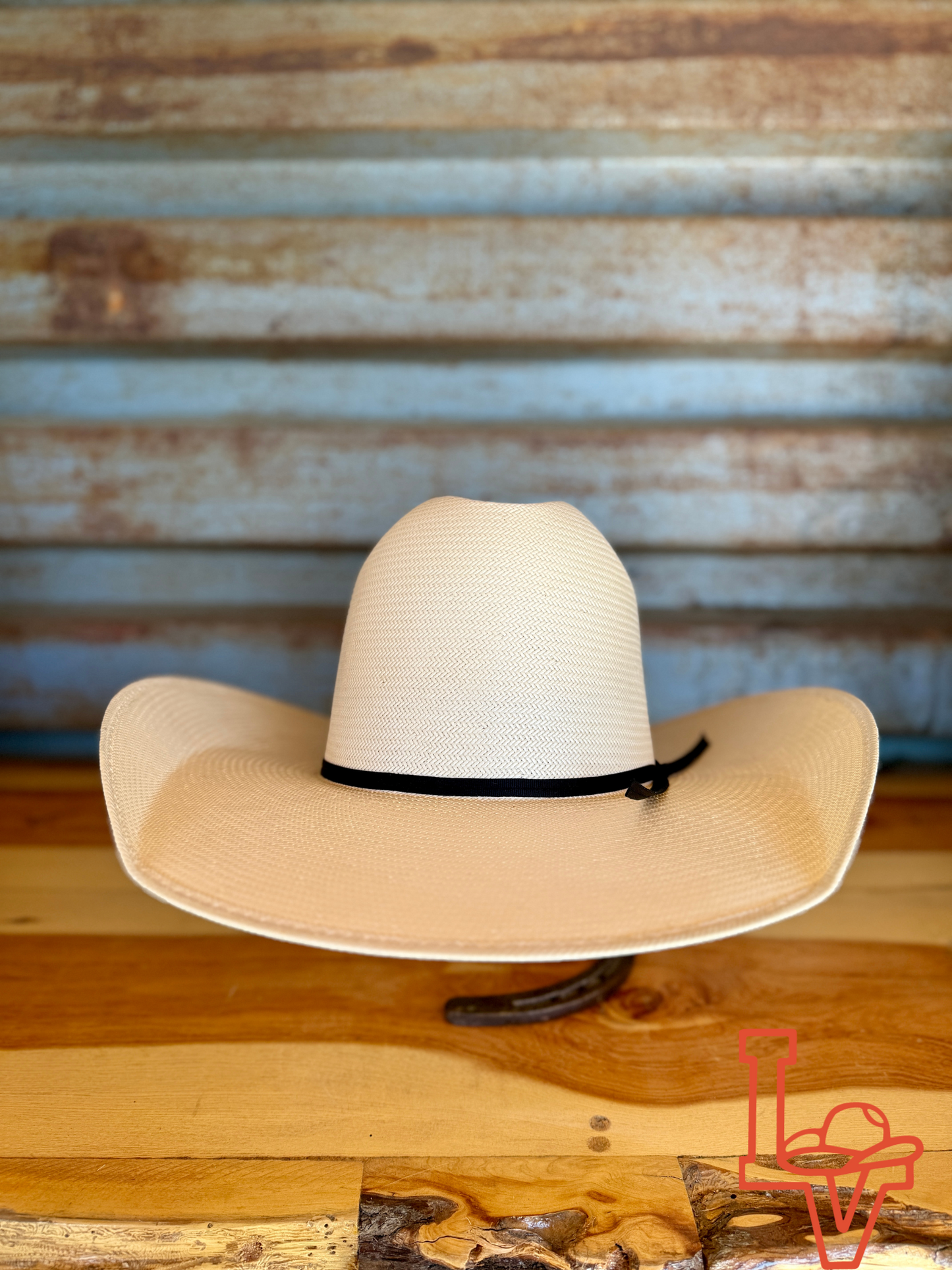 Valtierra Straw Hat Regular Crown Ghost White