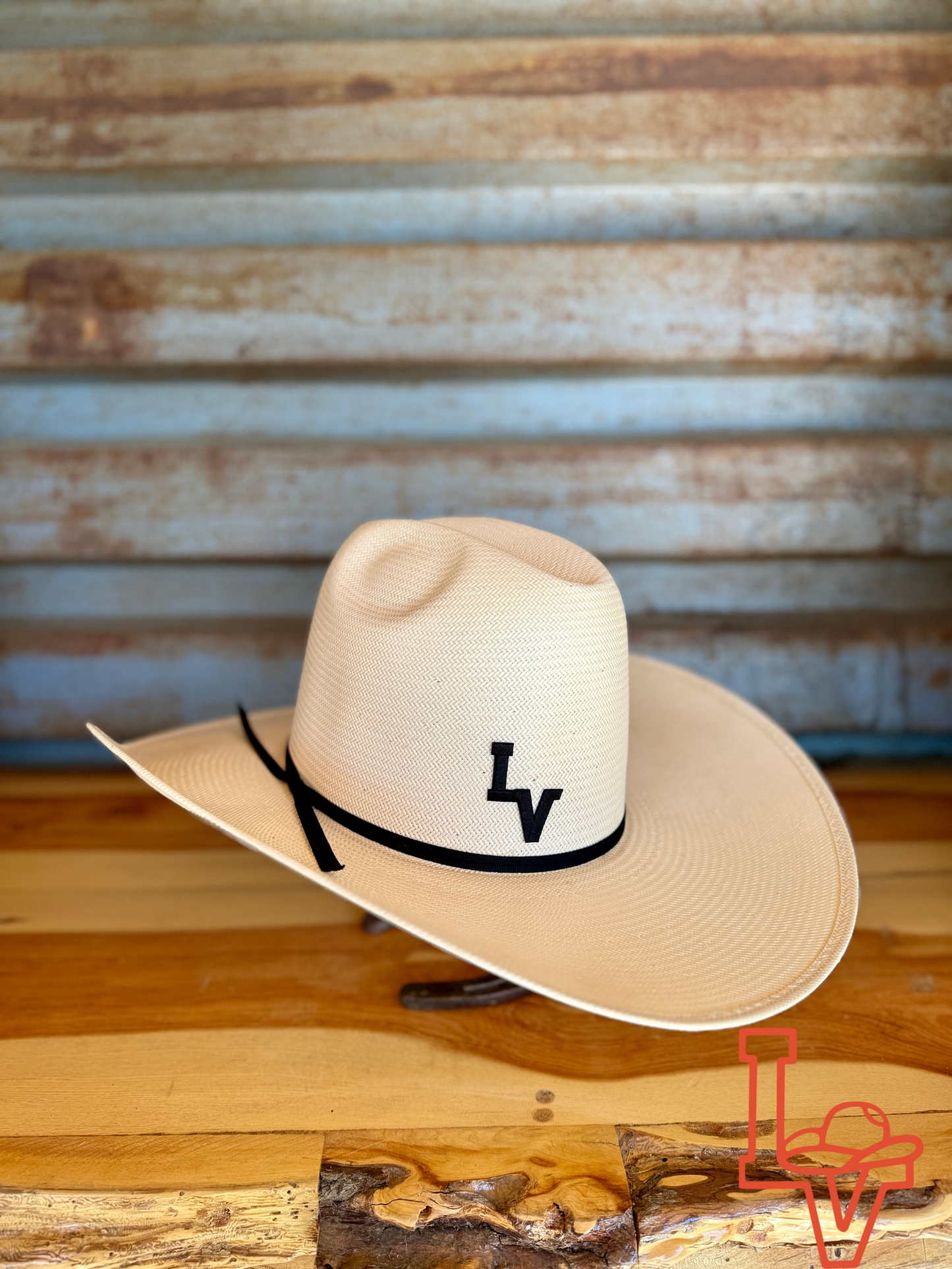 Valtierra Straw Hat Regular Crown Ghost White