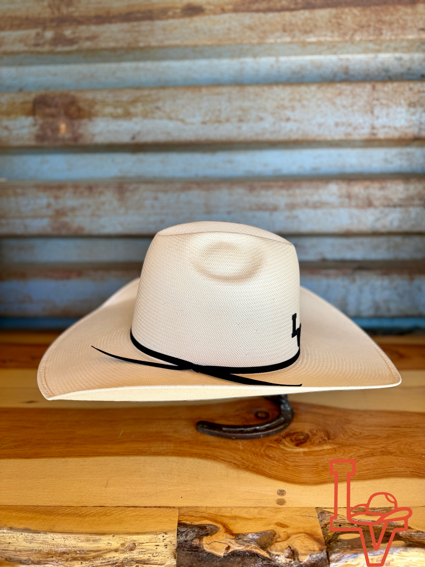 Valtierra Straw Hat Regular Crown Ghost White