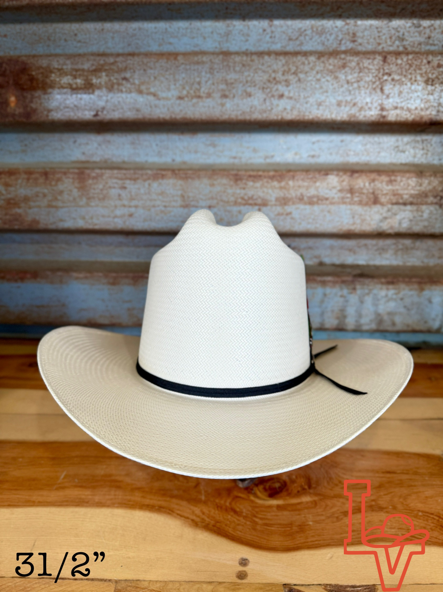 Los Vaqueros Fine Straw Hat Tall Crown 200X El Viejon White Estilo Sinaloa