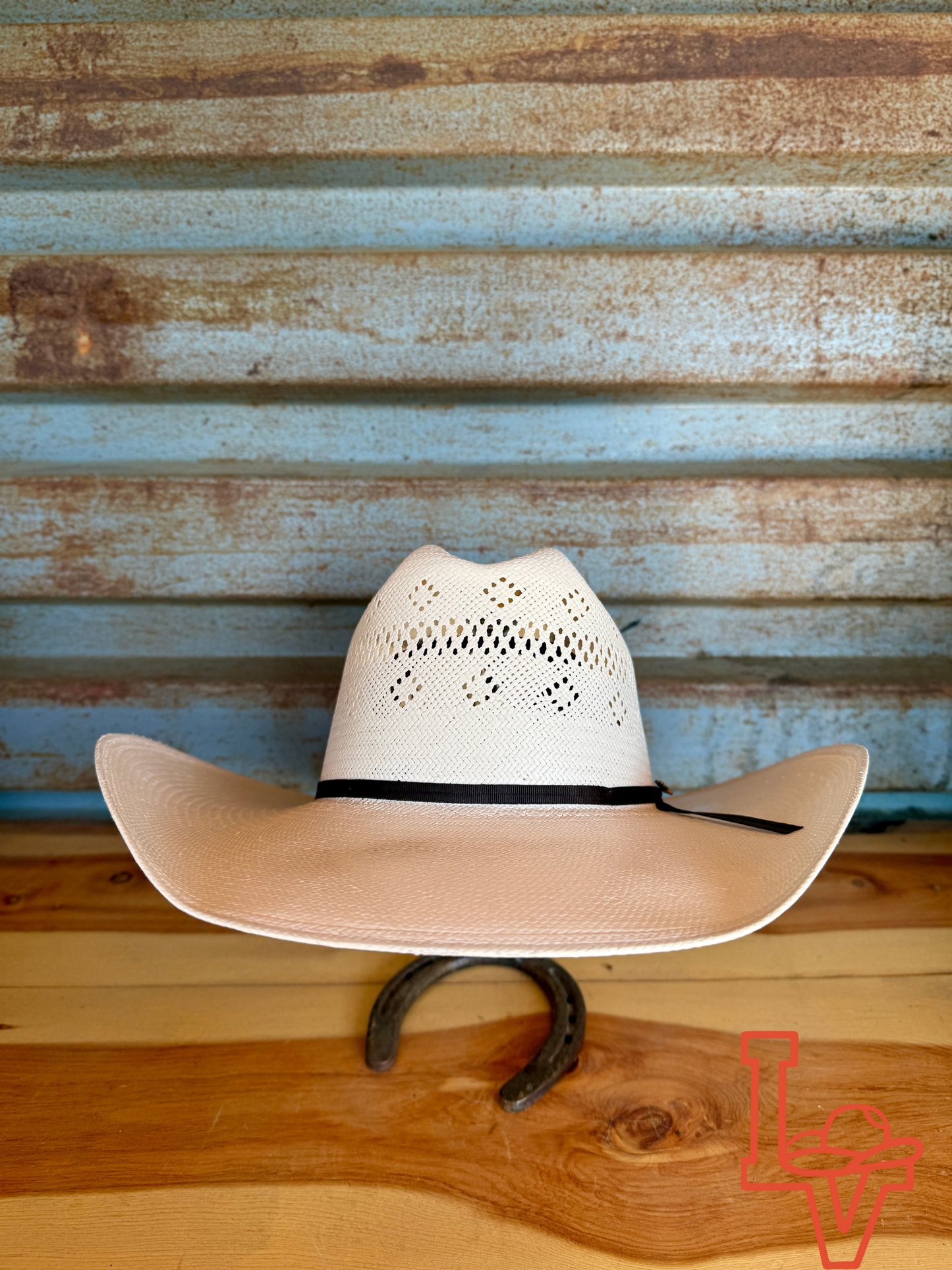 Stetson 20x Baker Cowboy Hat Straw Hat Natural