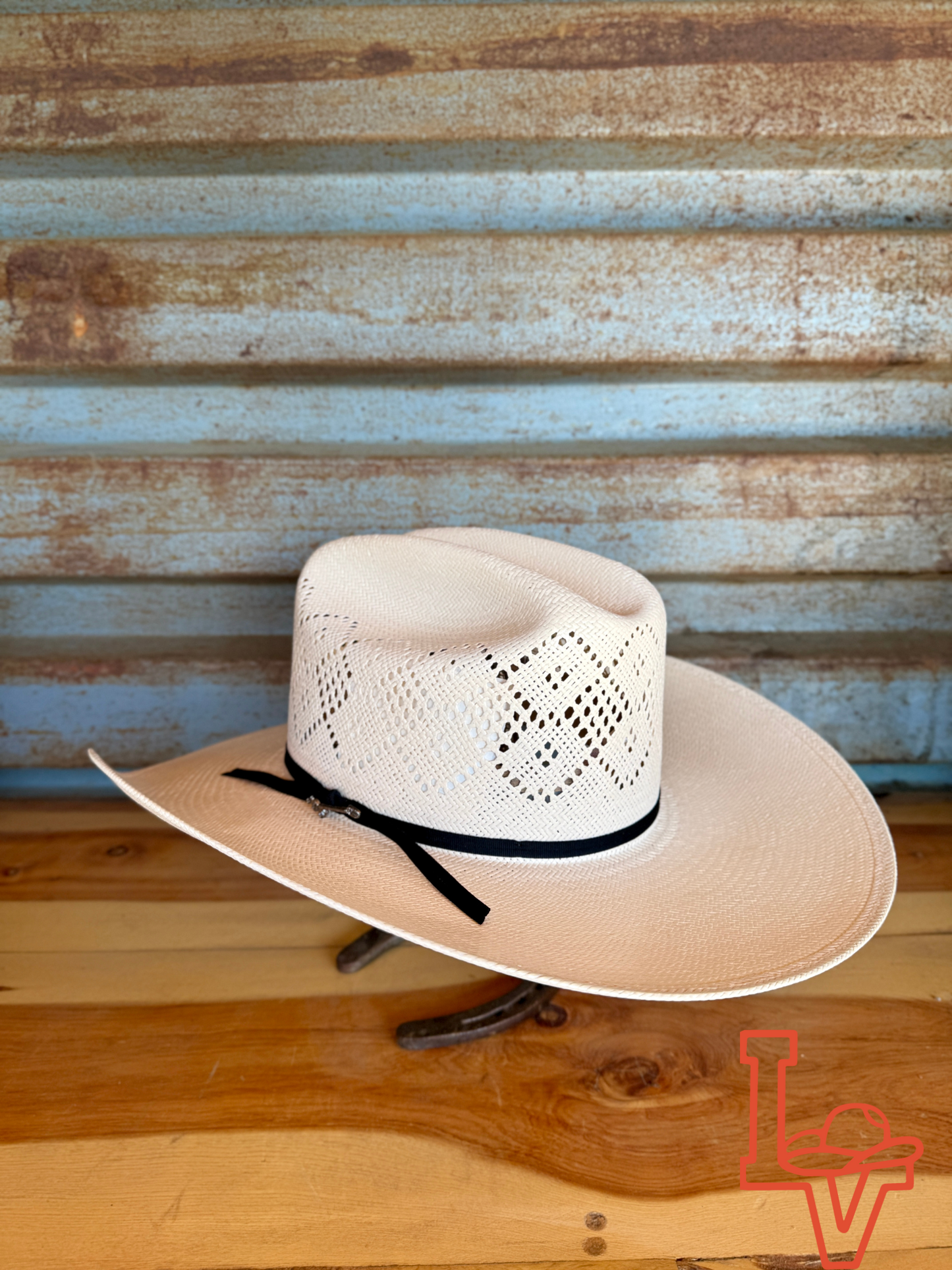 Stetson 20x Brookwood Cowboy Hat Straw Hat Natural