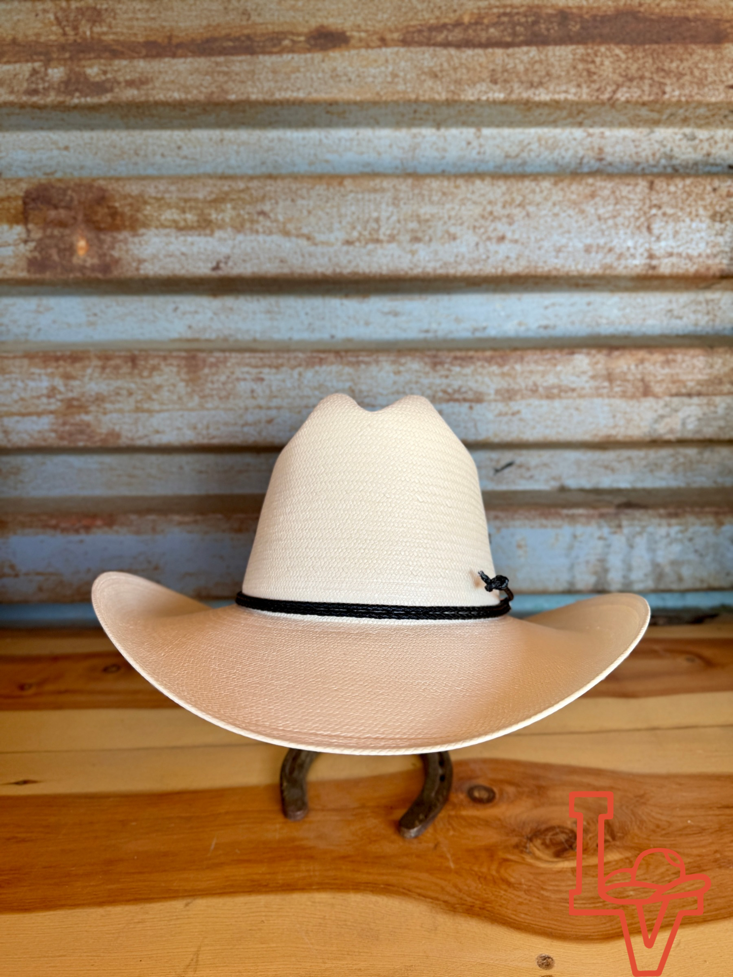 Stetson Carson 10x Straw Cowboy Hat Regular Crown Natural