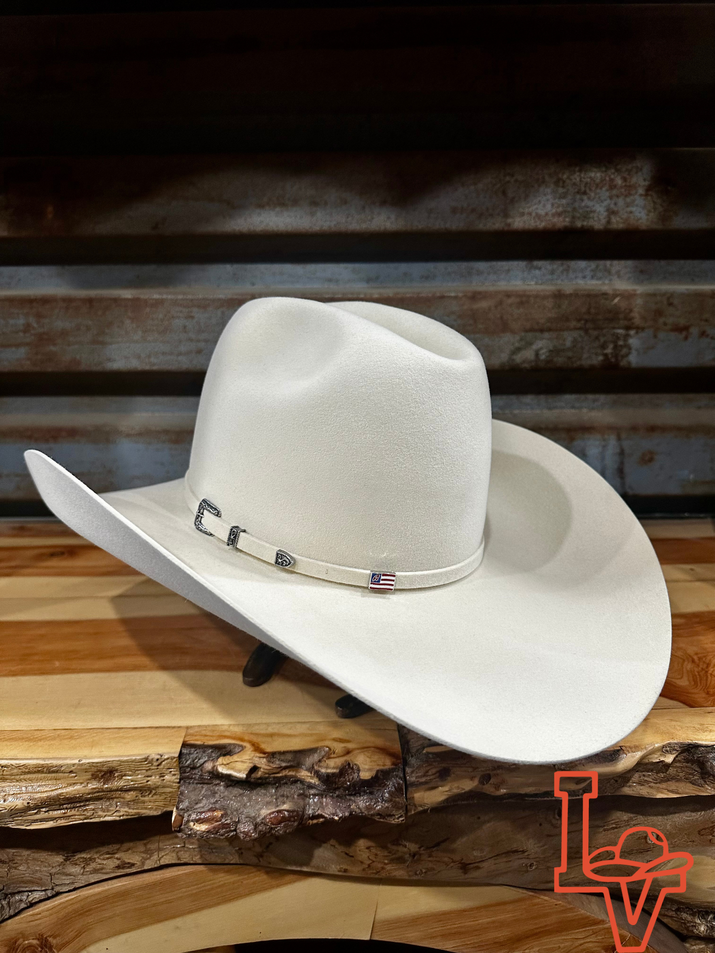 American Hat Company 10X Felt Hat Regular Crown Bone