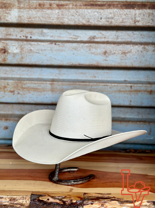 Laredo Straw Hat Regular Crown Ghost White