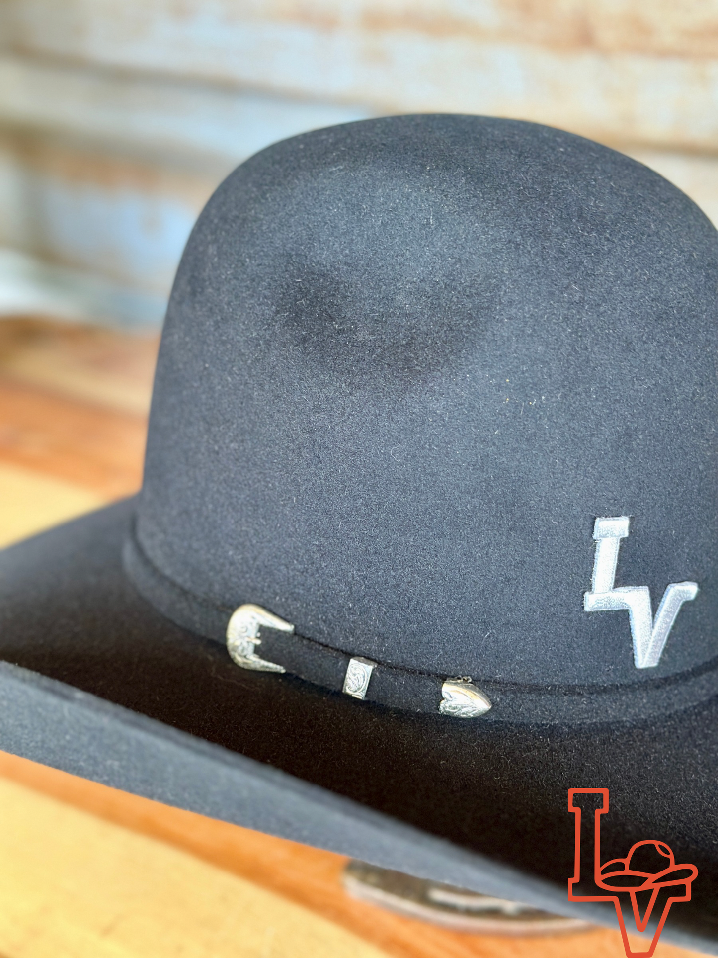 Resistol 6x Midnight Cowboy Hat Fur Felt Hat Regular Crown Black