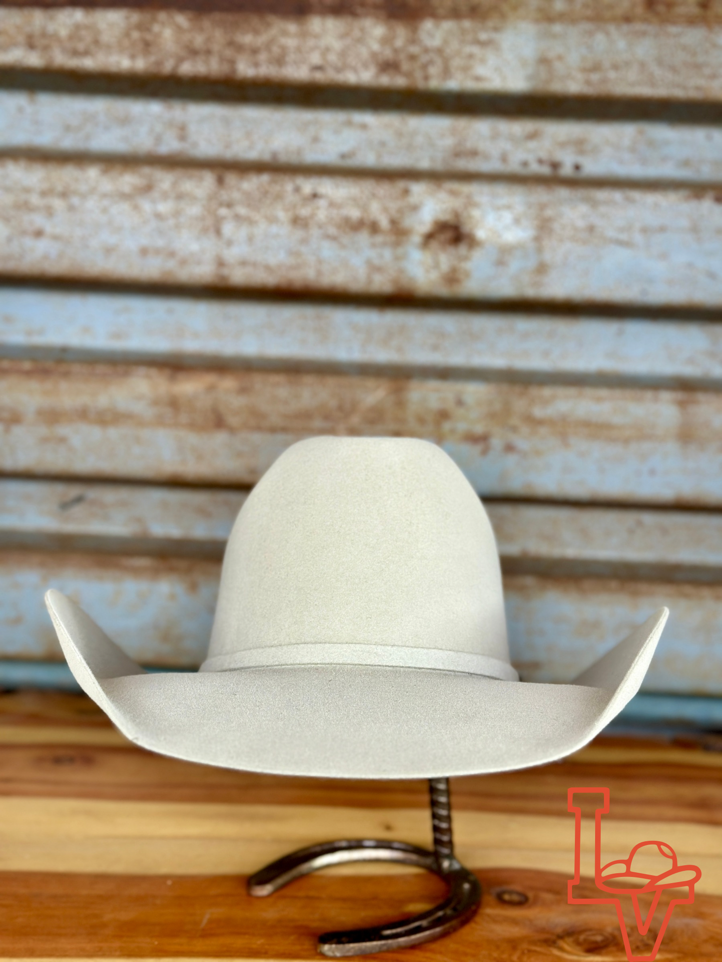 Resistol 6x Midnight Cowboy Hat Fur Felt Hat Regular Crown Silverbelly