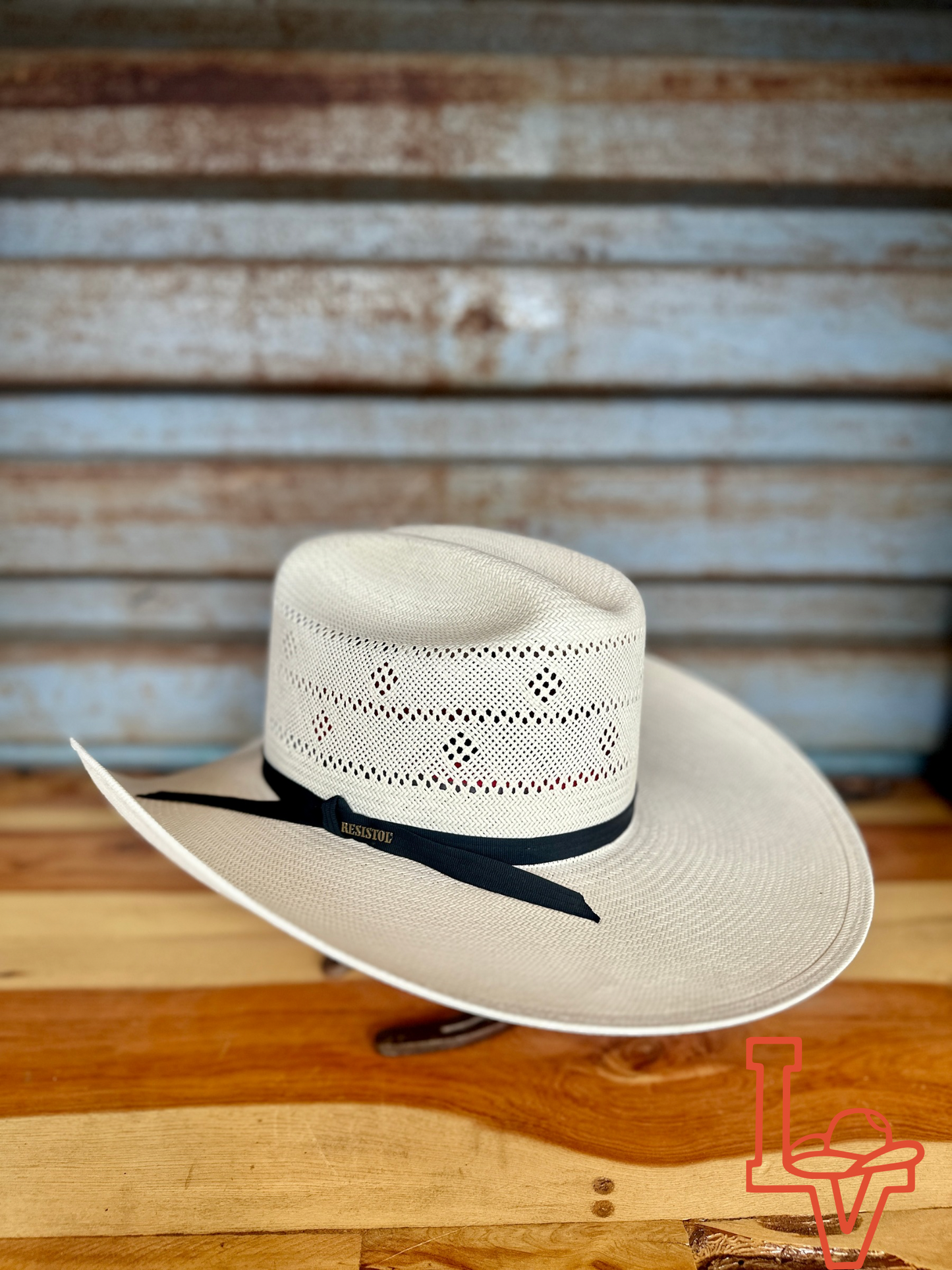 Resistol 20x Ryker Cowboy Hat Straw Hat Natural