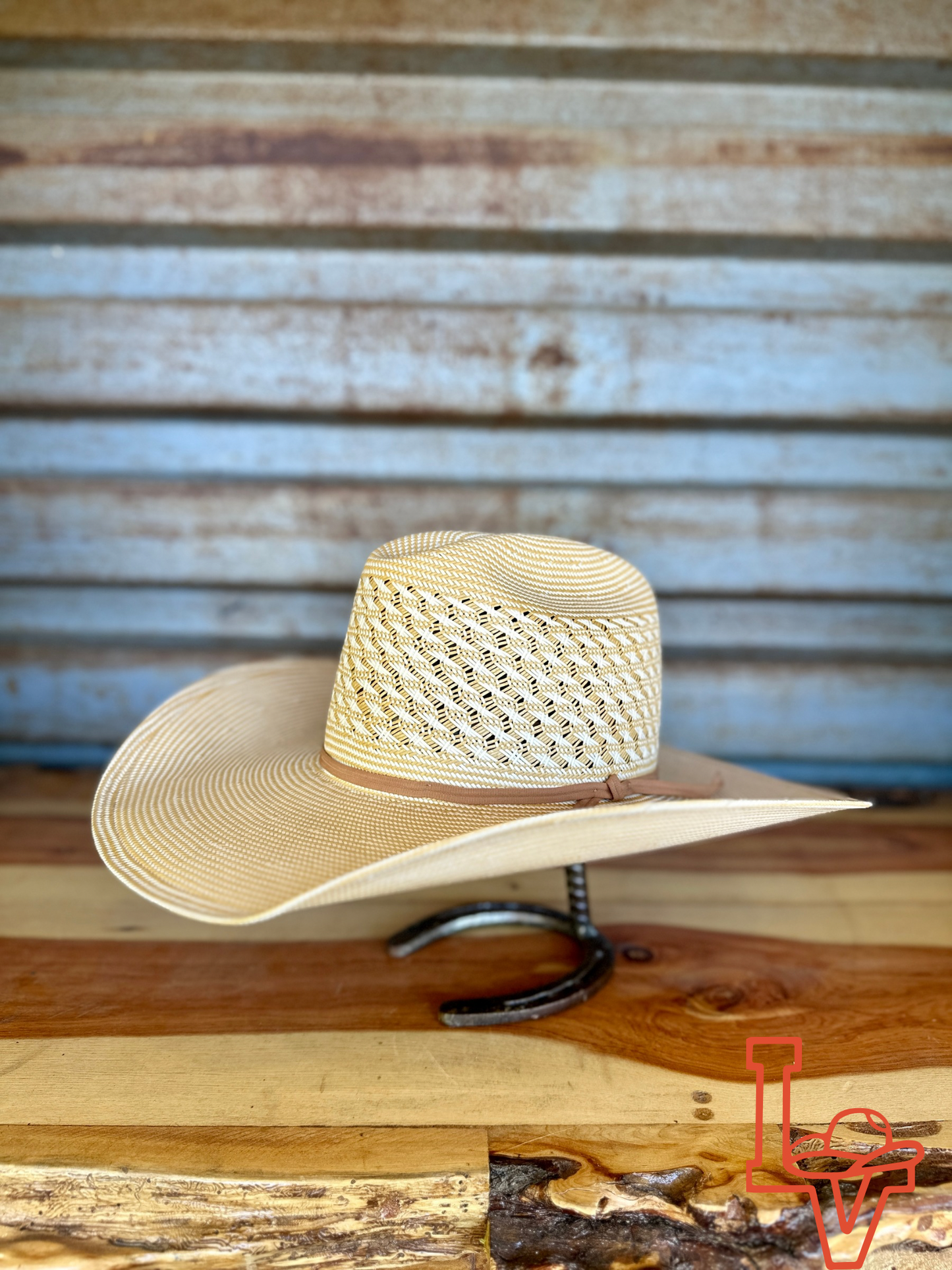 Resistol 20x Ryder Straw Hat Ivory/Wheat