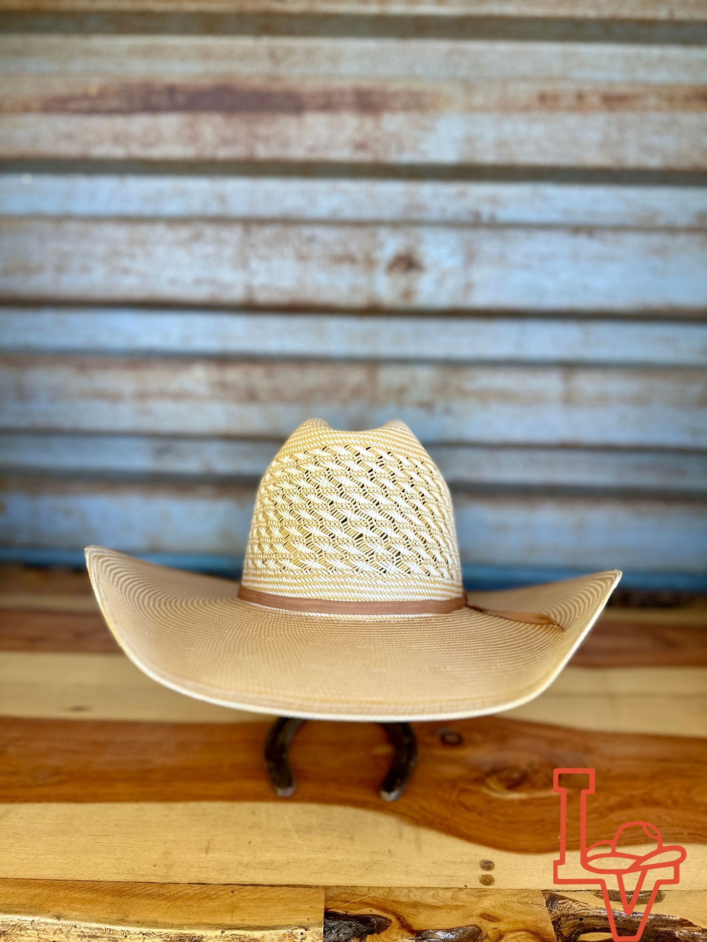Resistol 20x Ryder Straw Hat Ivory/Wheat