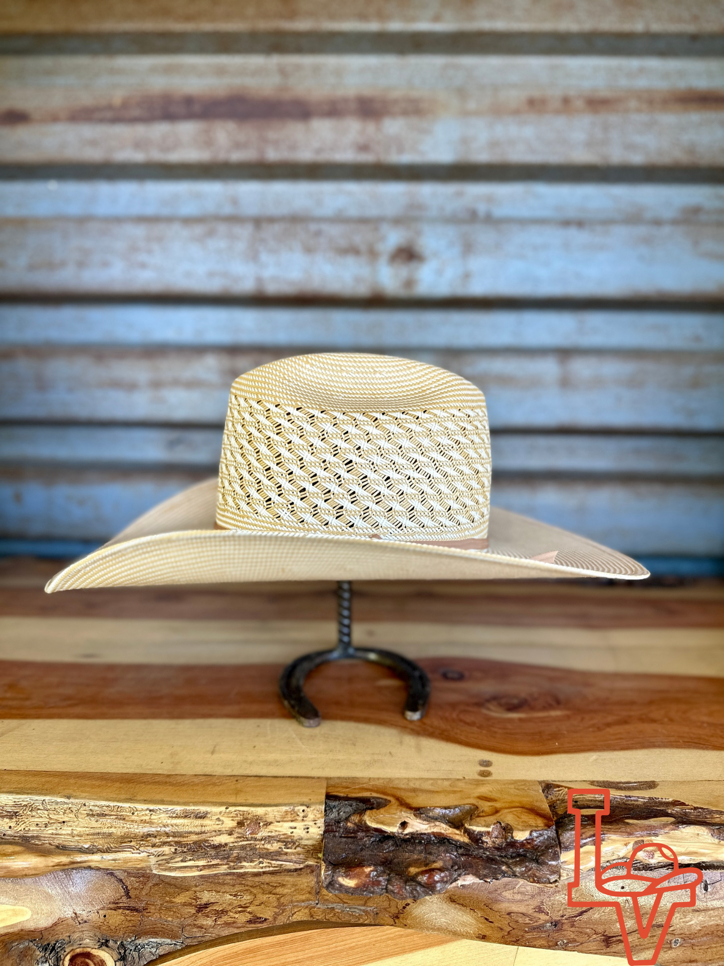 Resistol 20x Ryder Straw Hat Ivory/Wheat
