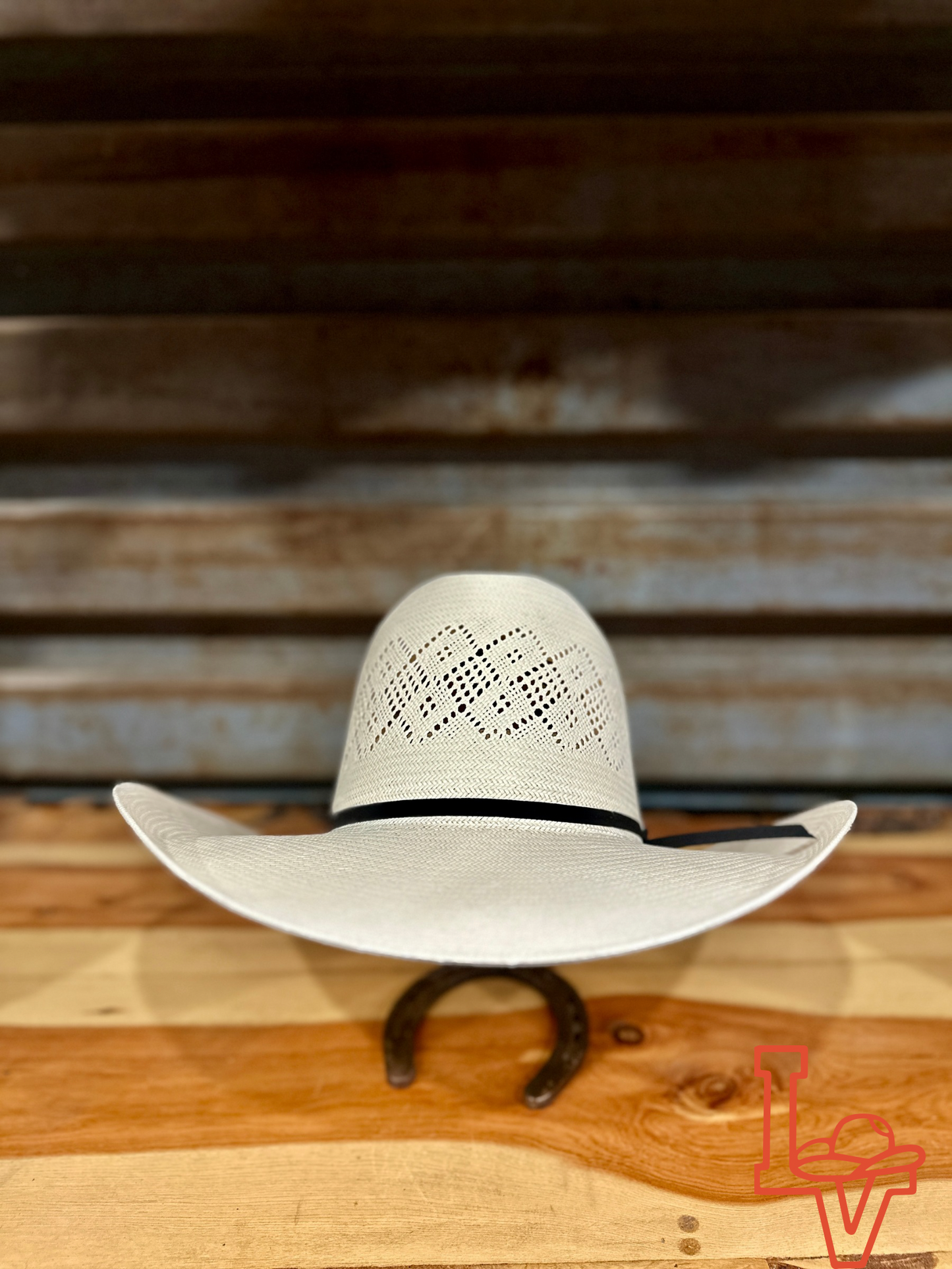 Stetson Brookwood 10x Straw Cowboy Hat Regular Crown Natural