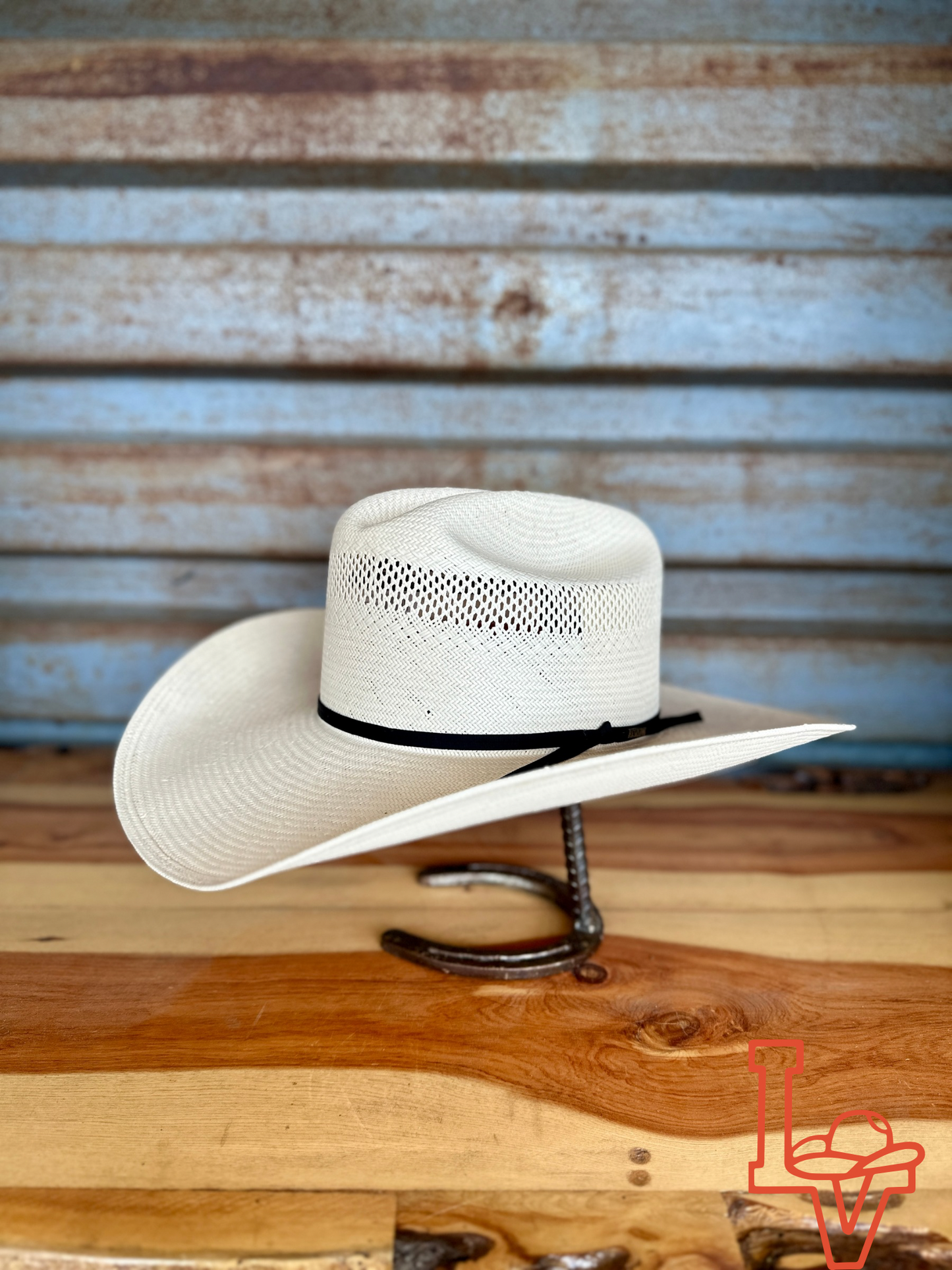 Resistol 10x USTRC Big Money Cowboy Hat Straw Hat Regular Crown Natural