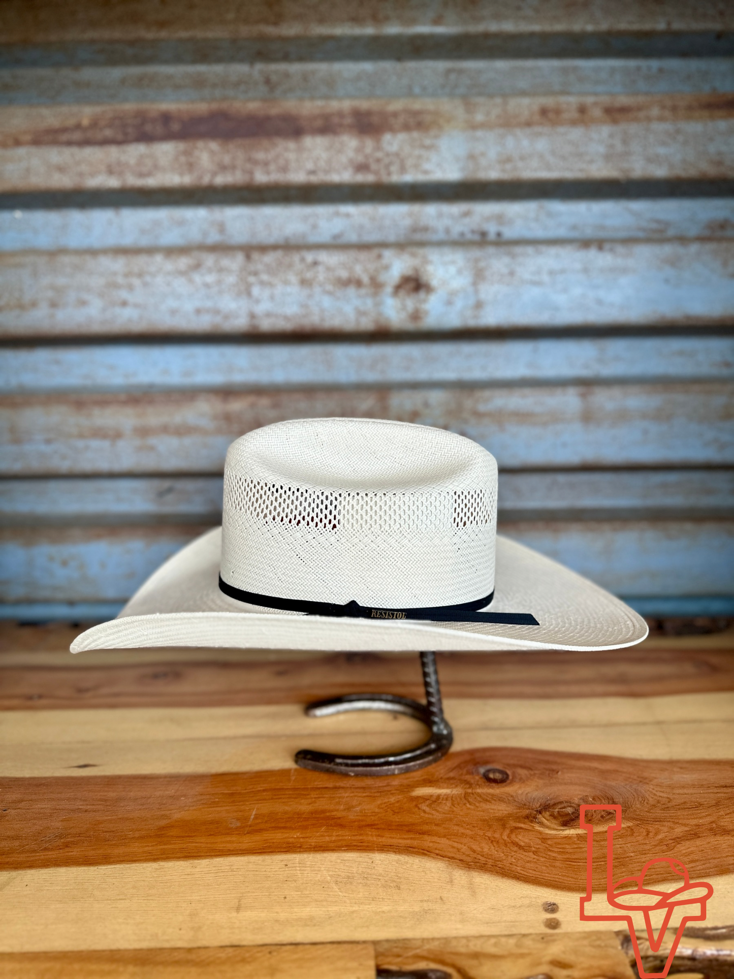 Resistol 10x USTRC Big Money Cowboy Hat Straw Hat Regular Crown Natural