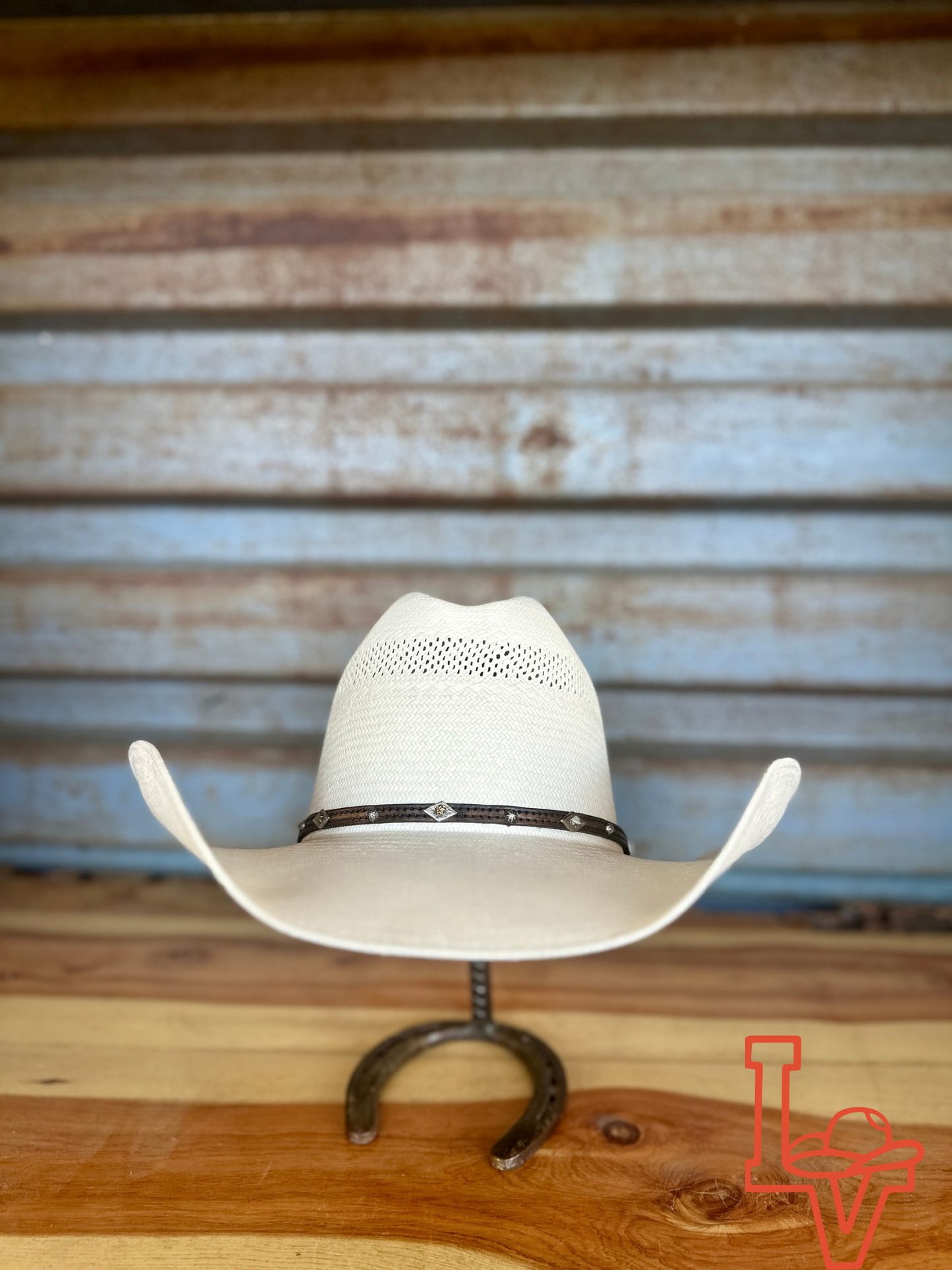 Stetson Lobo 10x Straw Cowboy Hat Natural
