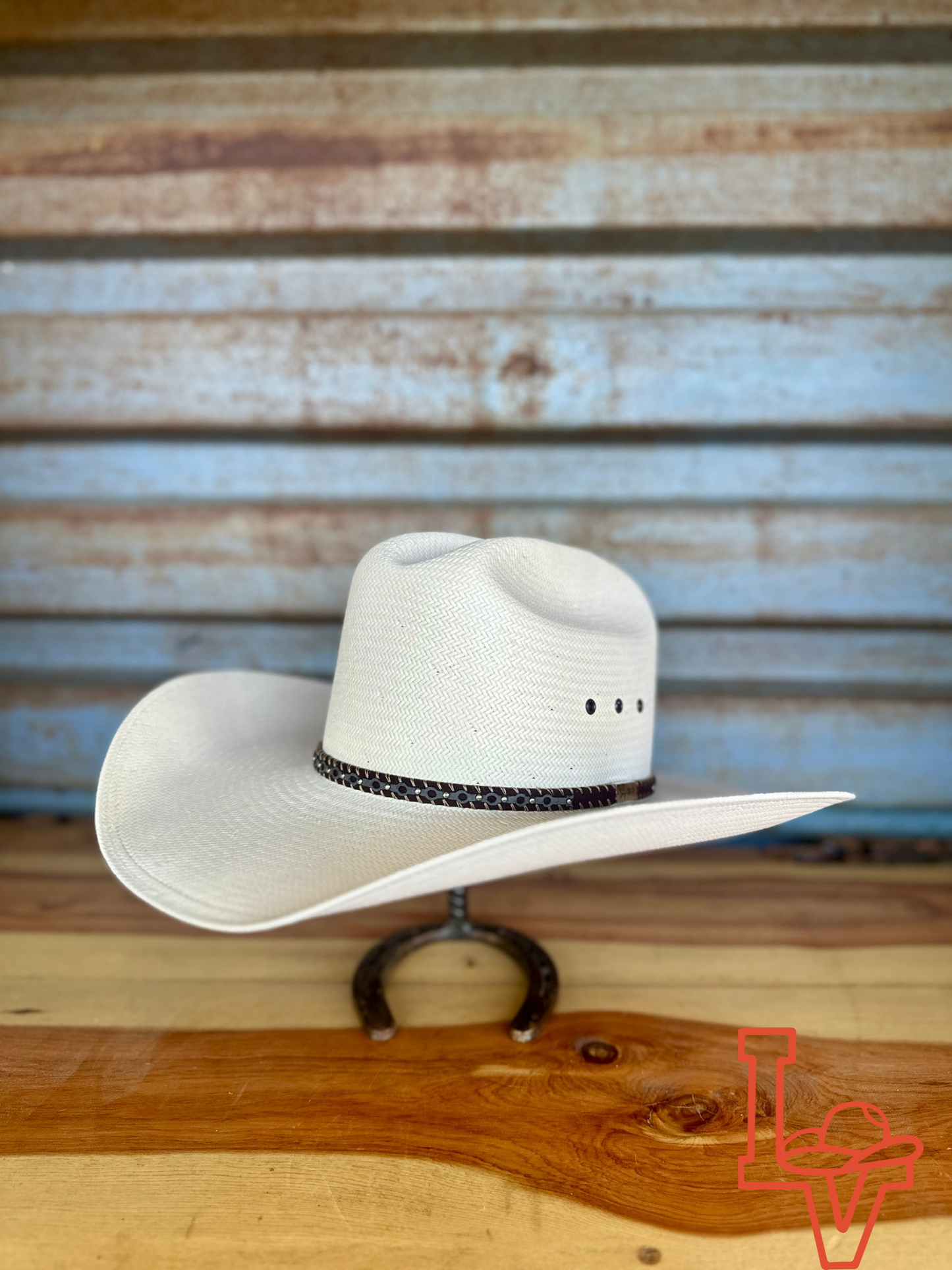 Resistol 10x El Rey Cowboy Straw Hat Natural