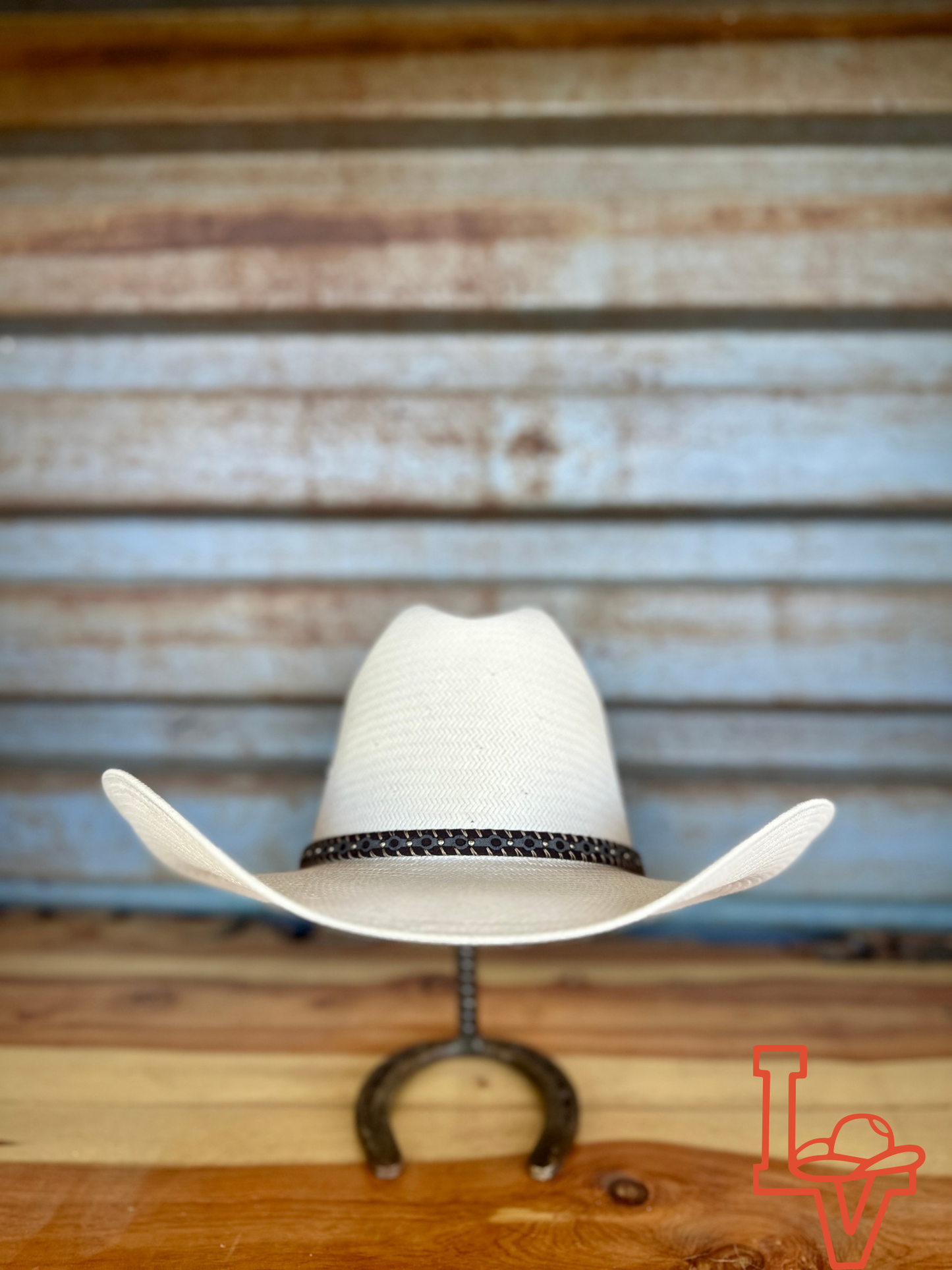 Resistol 10x El Rey Cowboy Straw Hat Natural