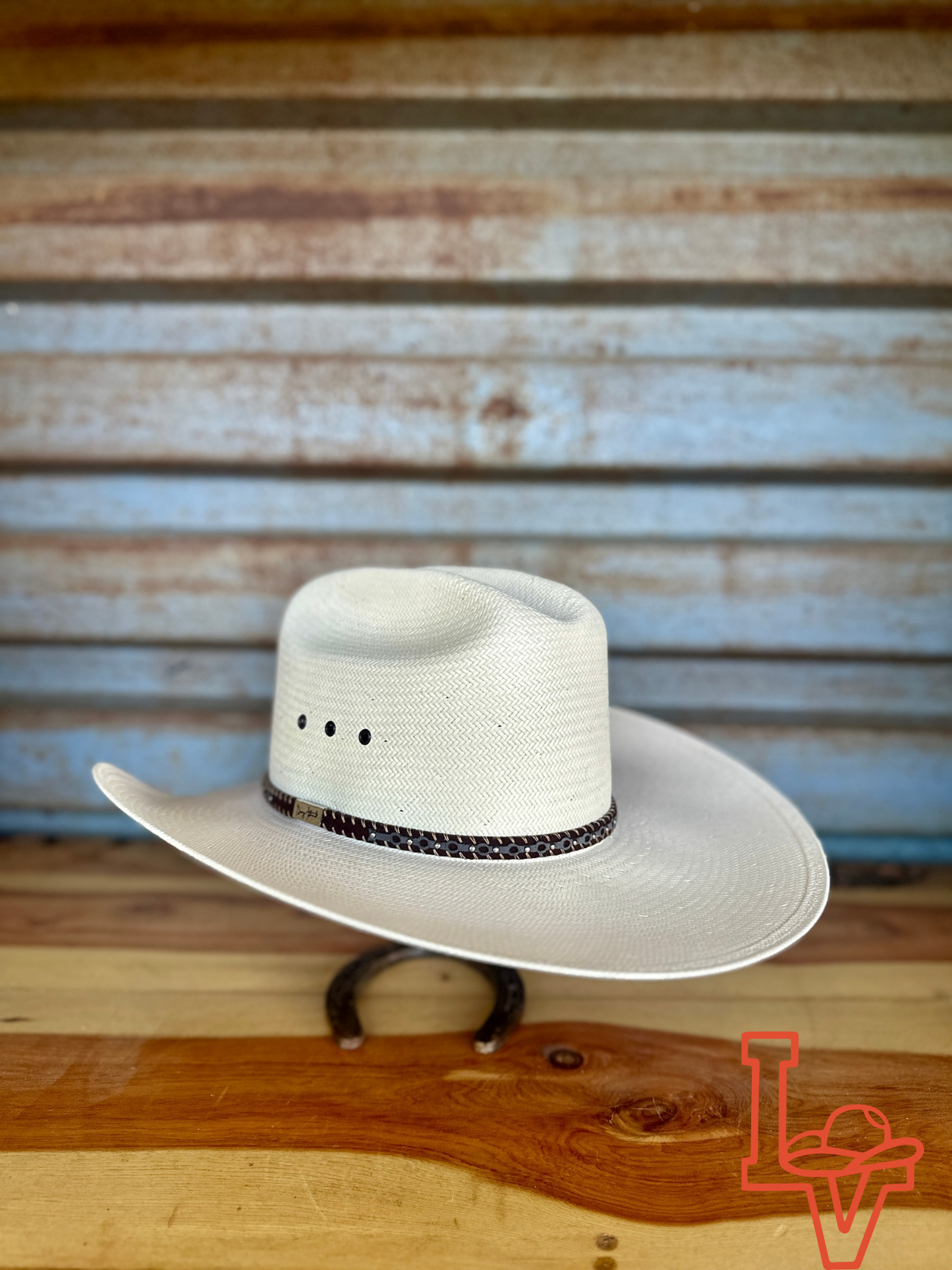 Resistol 10x El Rey Cowboy Straw Hat Natural