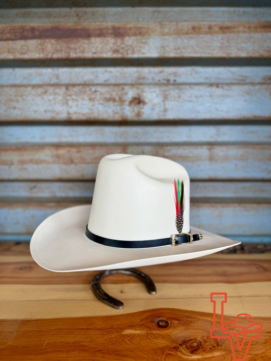 Laredo Fine Straw Hat Tall Crown Estilo Sinaloa Al Millon Blanco