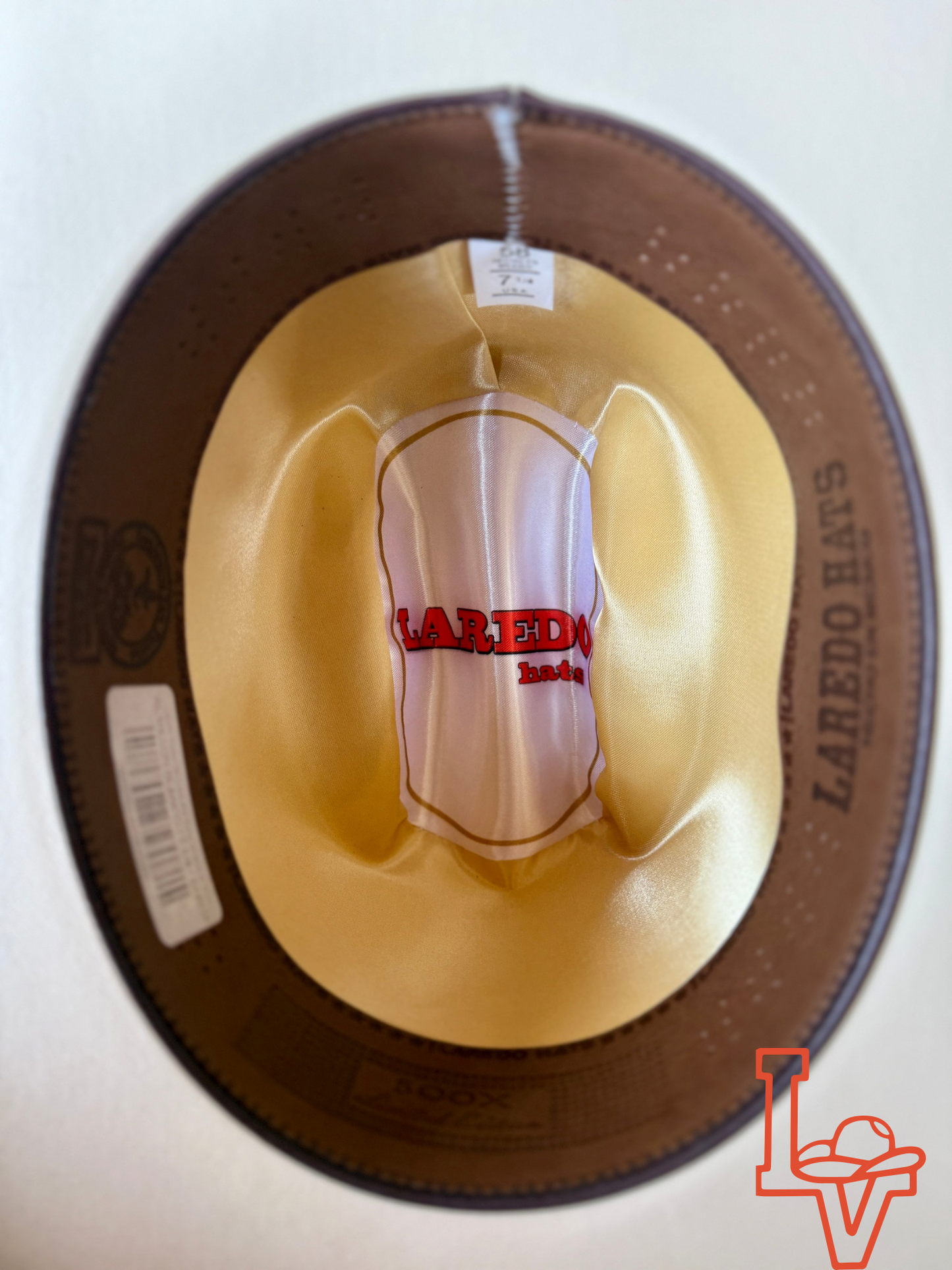 Laredo Fine Straw Hat Tall Crown Estilo Sinaloa Al Millon Blanco