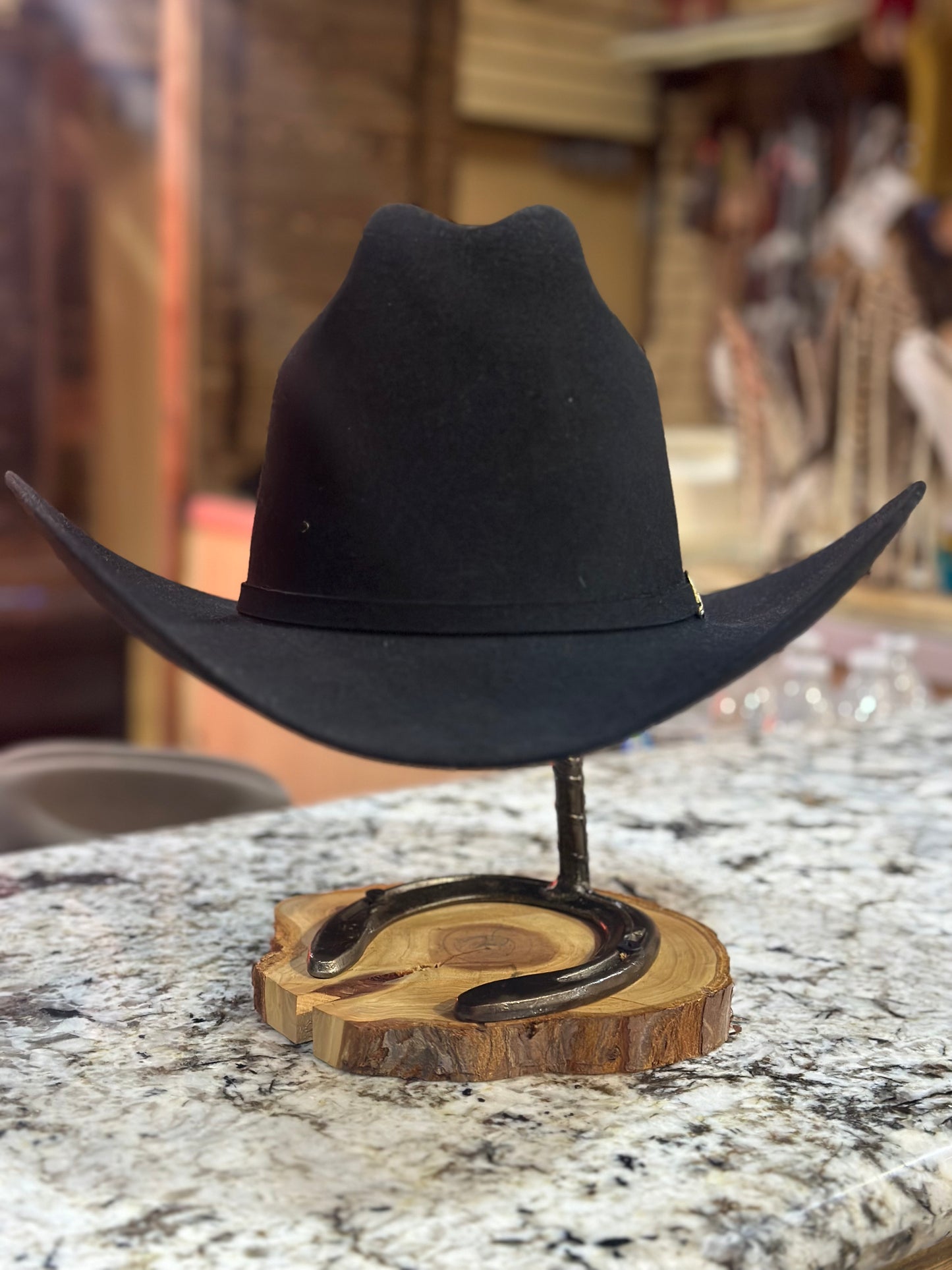 Stetson Palacio II 6x Felt Cowboy Hat Black