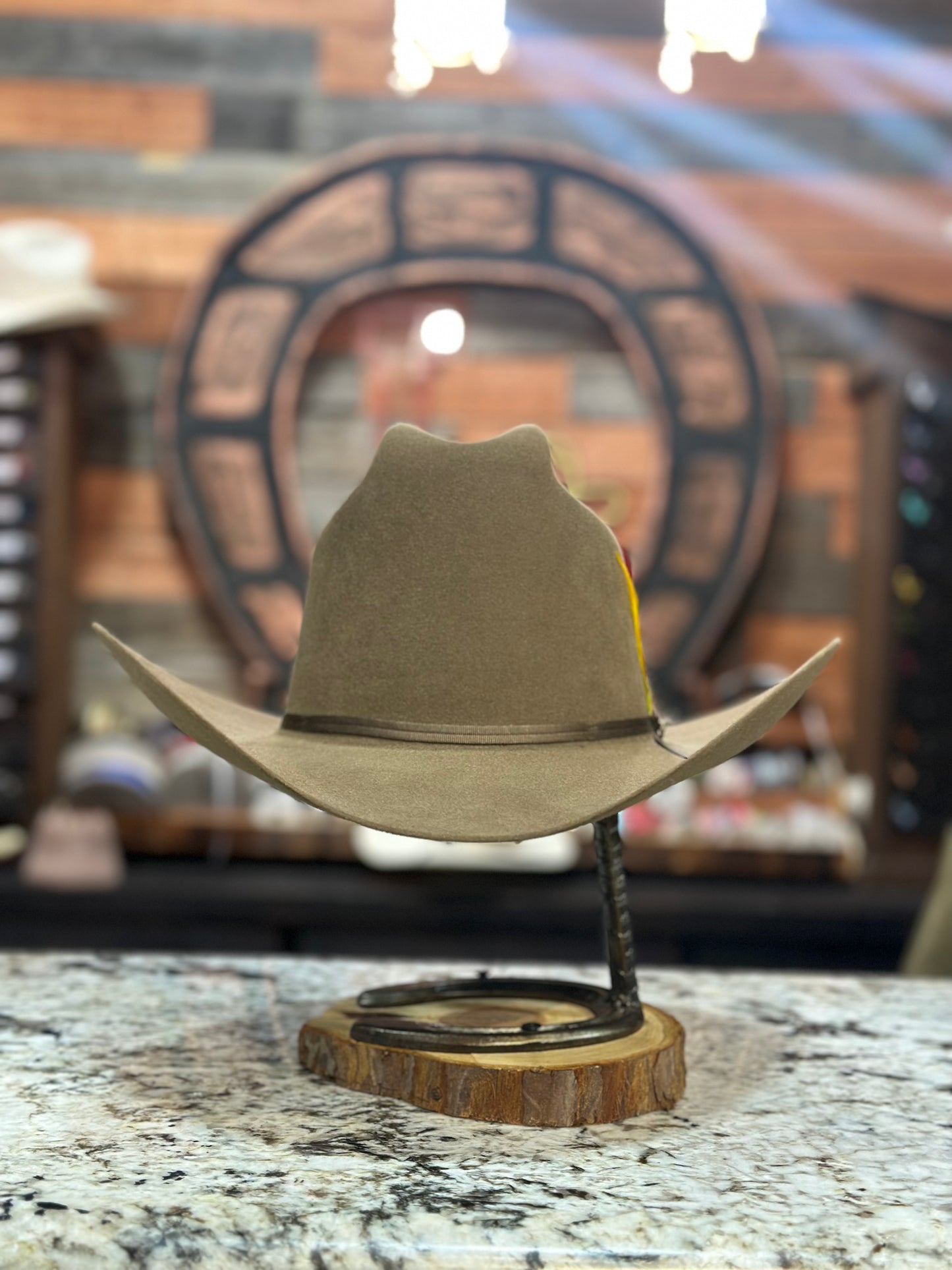 Stetson 6x Rancher Cowboy Felt Hat Regular Crown Acorn