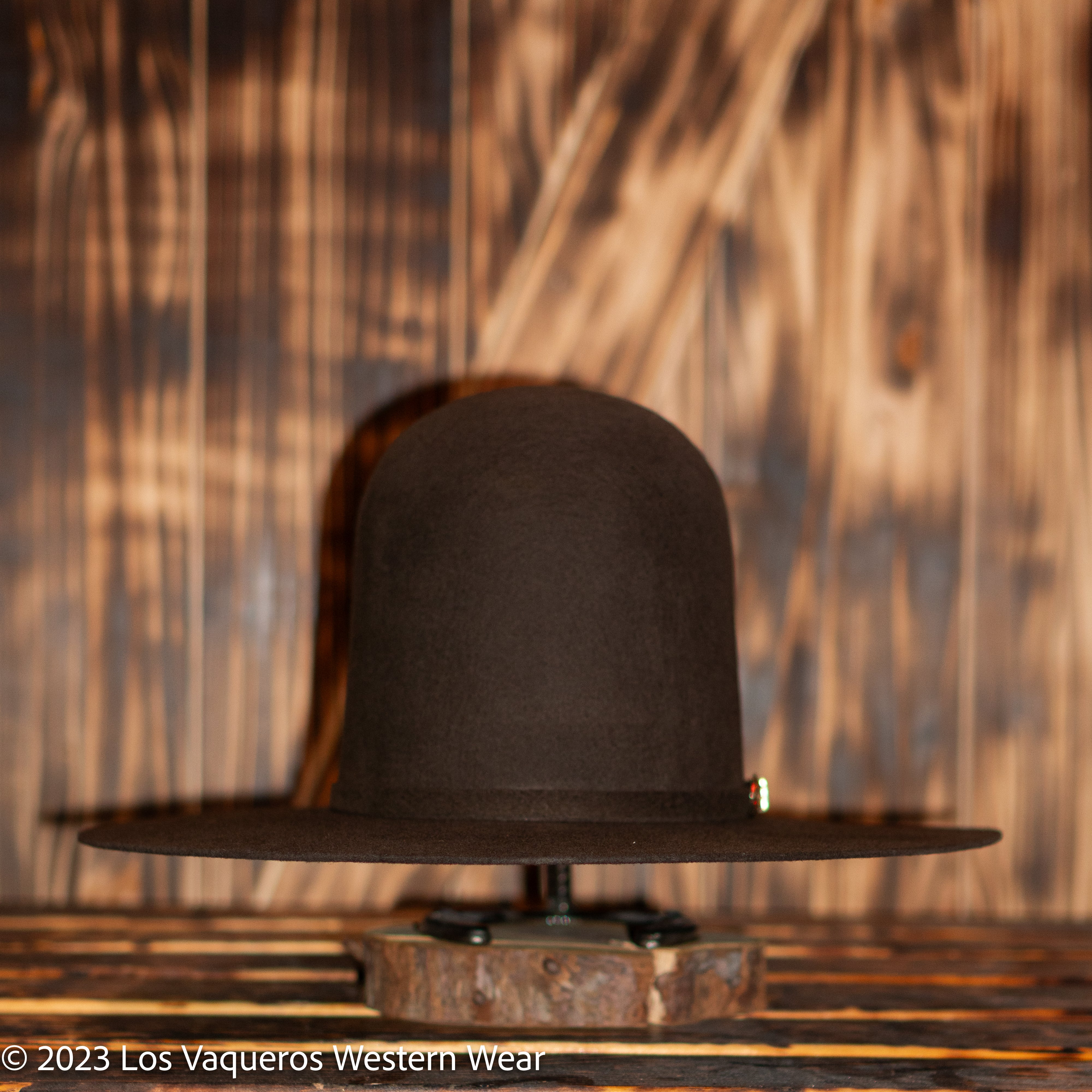 Wool Felt Lana Los Altos Hats-Valentin Style Cowboy Hat 4x Available Brown Los Altos Hats