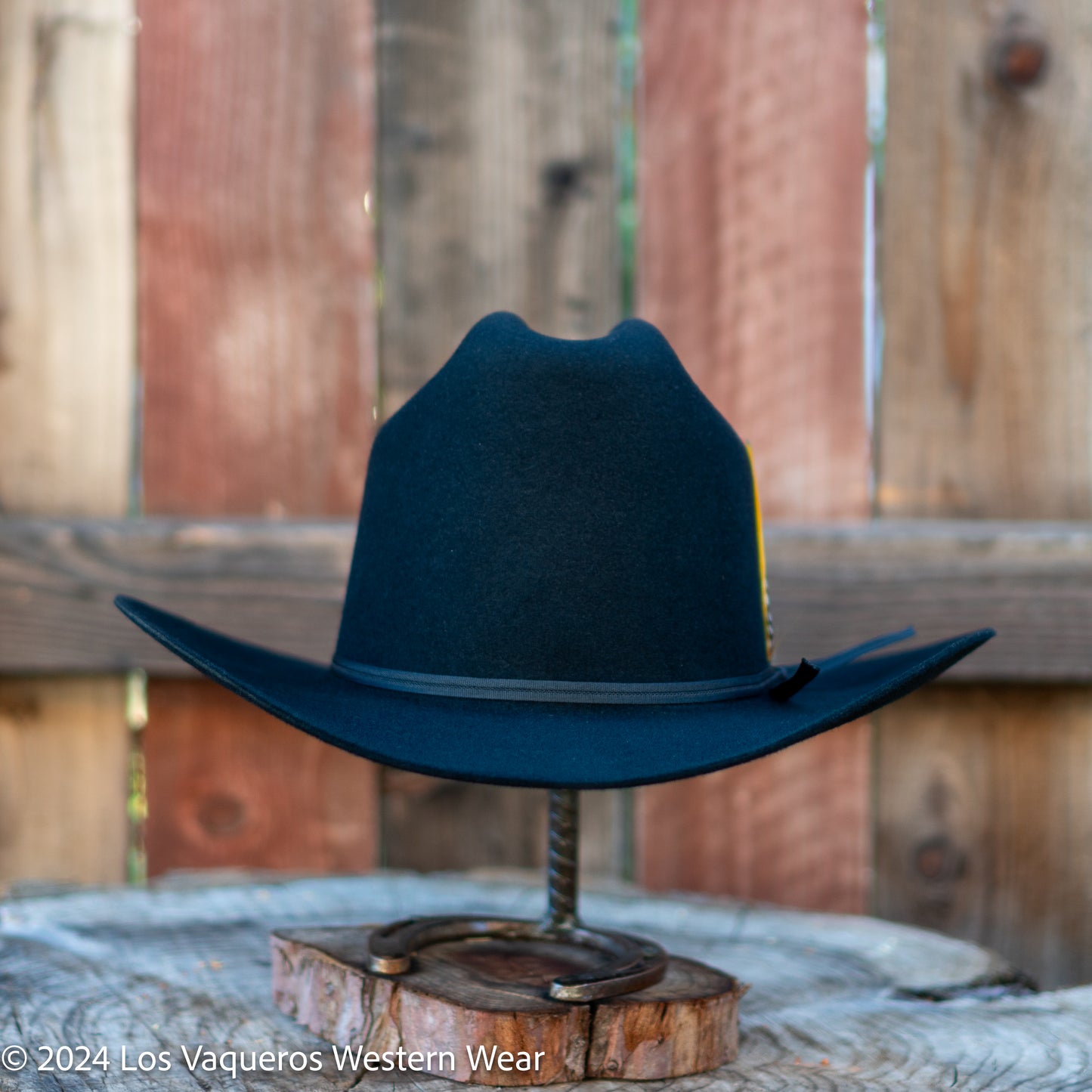 Laredo Wool Felt Hat Sinaloa Style Tall Crown Black