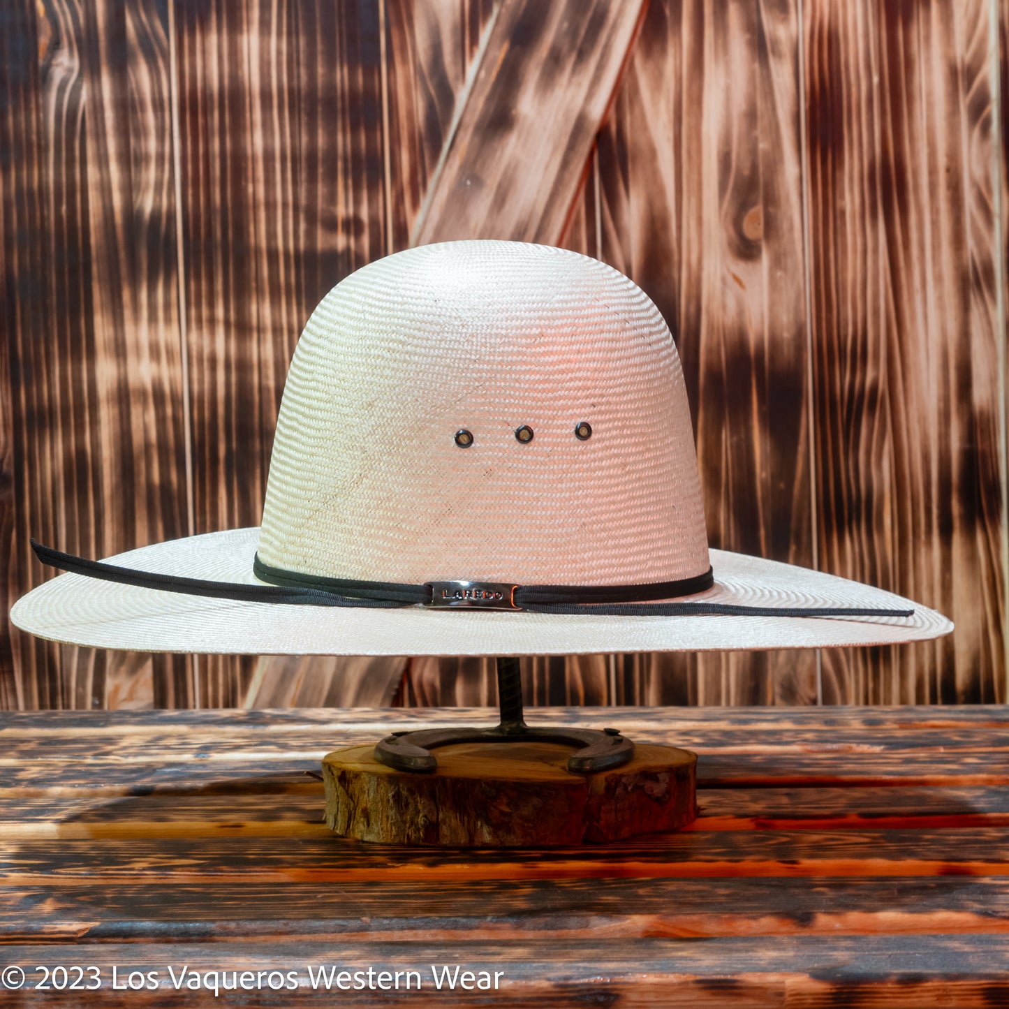 Laredo Straw Hat Regular Crown Panama Wes Tan