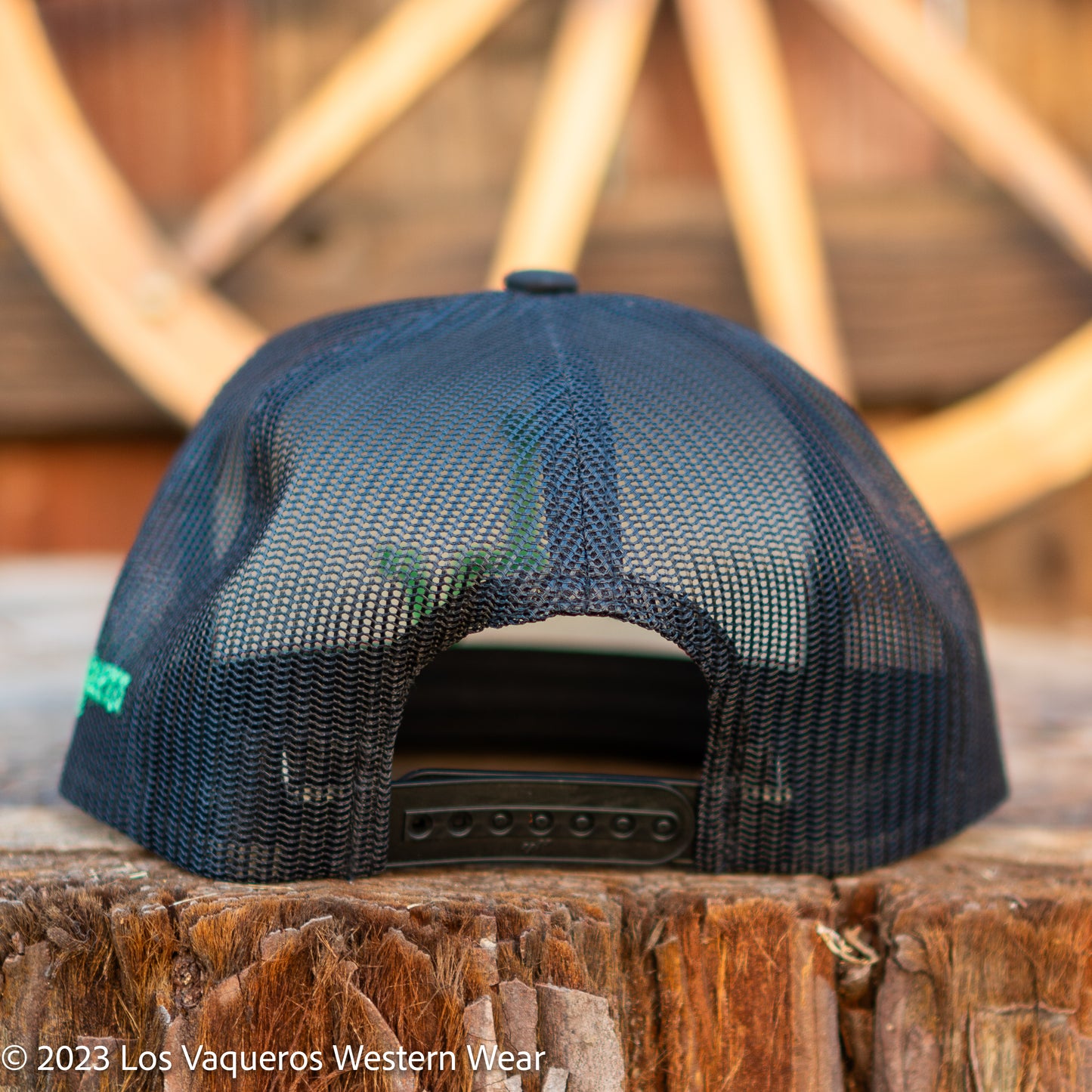 Los Vaqueros LV Logo Snapback Black