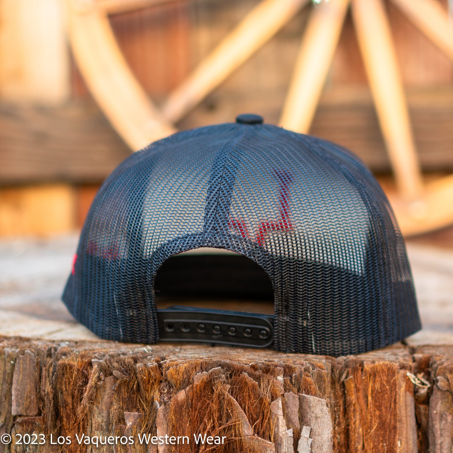 Los Vaqueros LV Logo Snapback Black